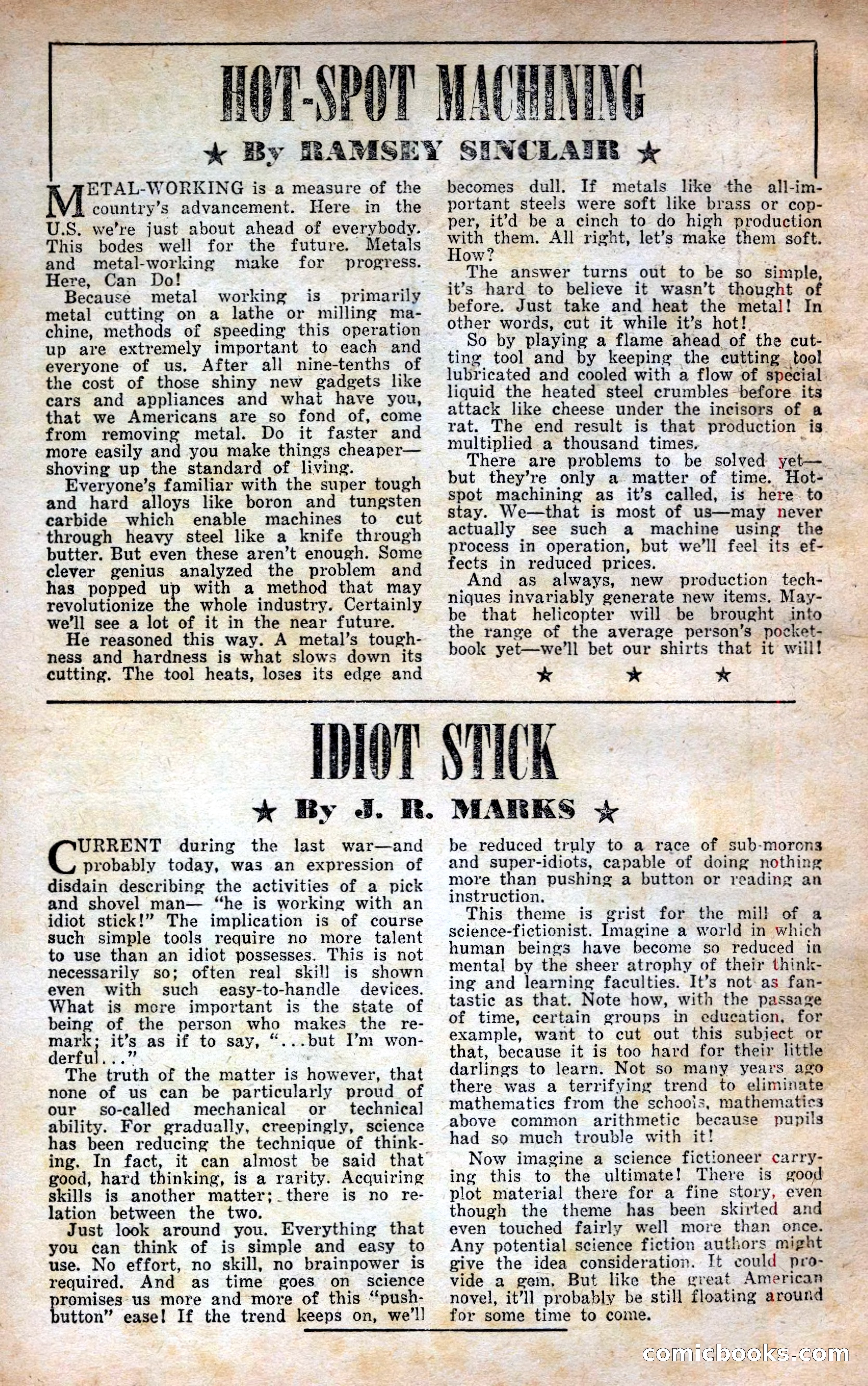 Future Science Fiction British Edition #13 — page 98 of 100