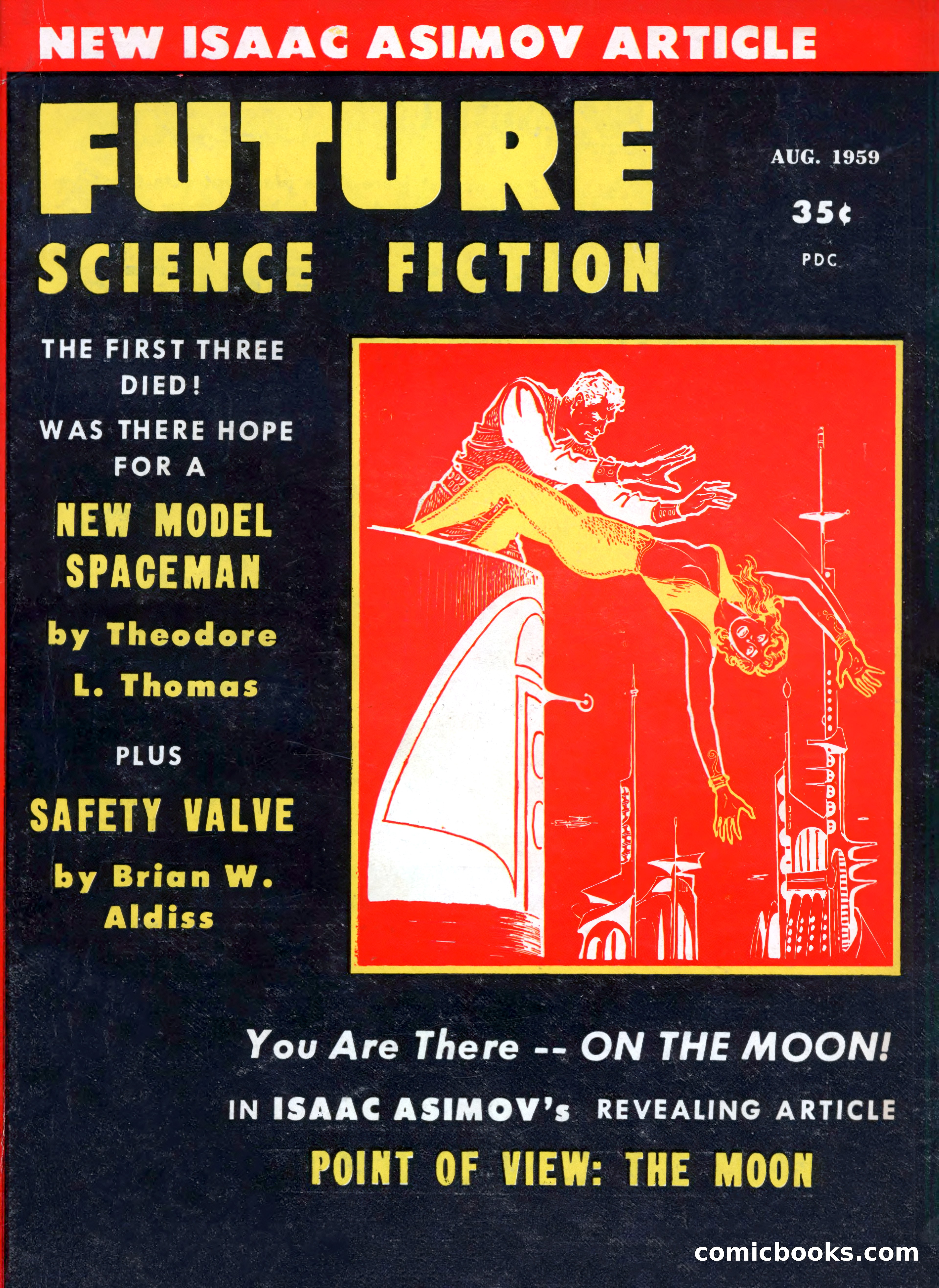 Future Science Fiction, August 1959 — page 1 of 132