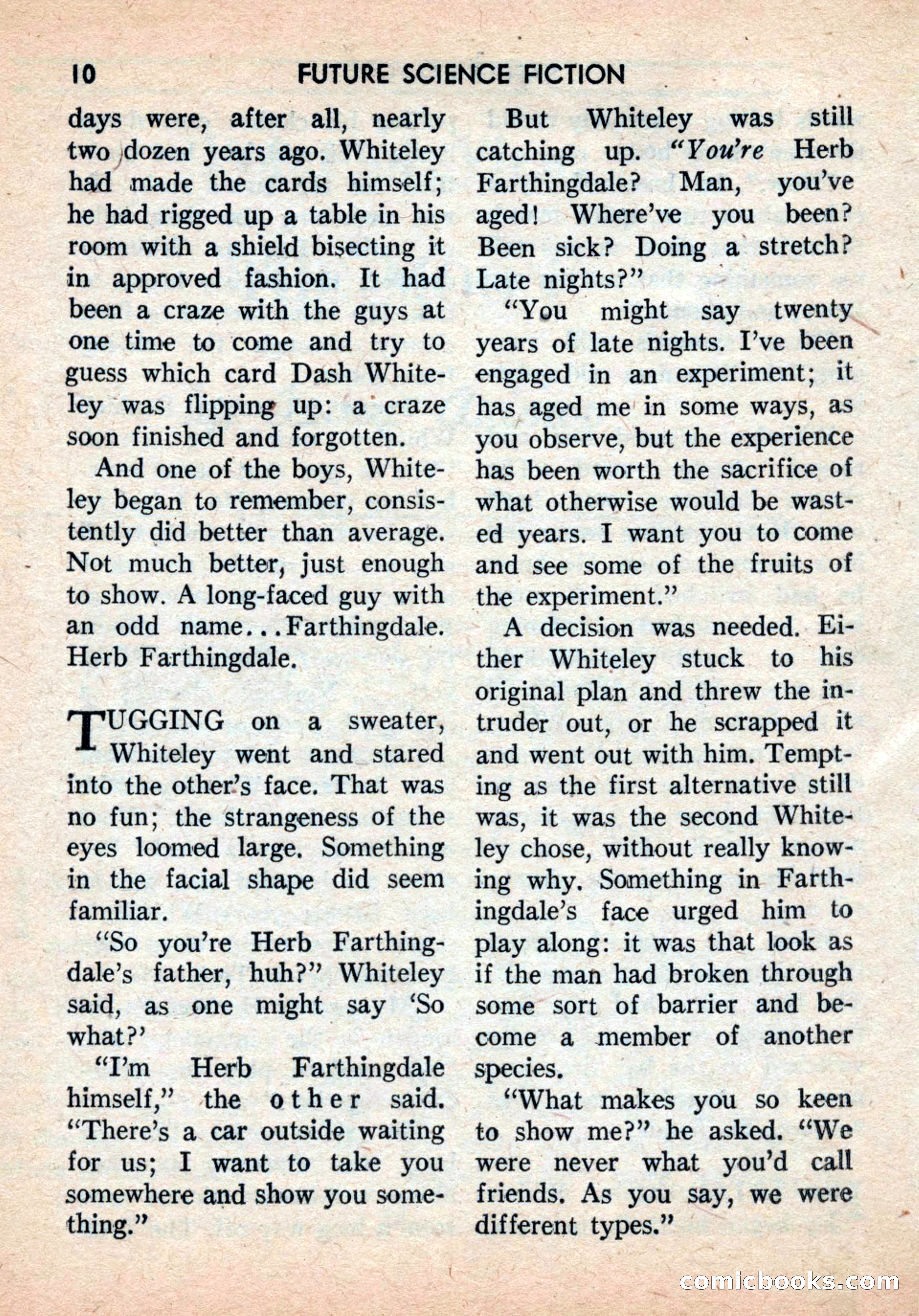 Future Science Fiction, August 1959 — page 10 of 132
