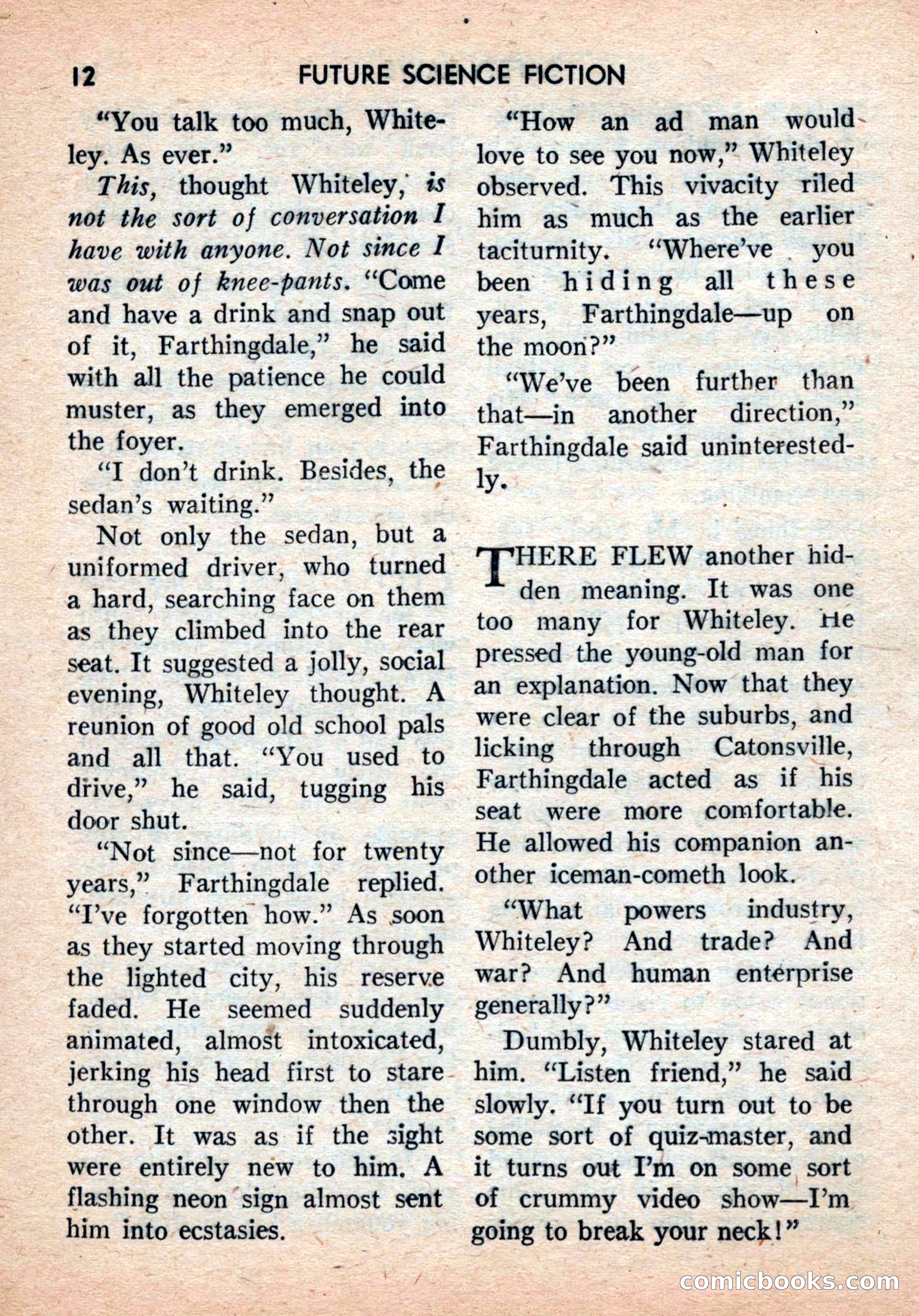 Future Science Fiction, August 1959 — page 12 of 132