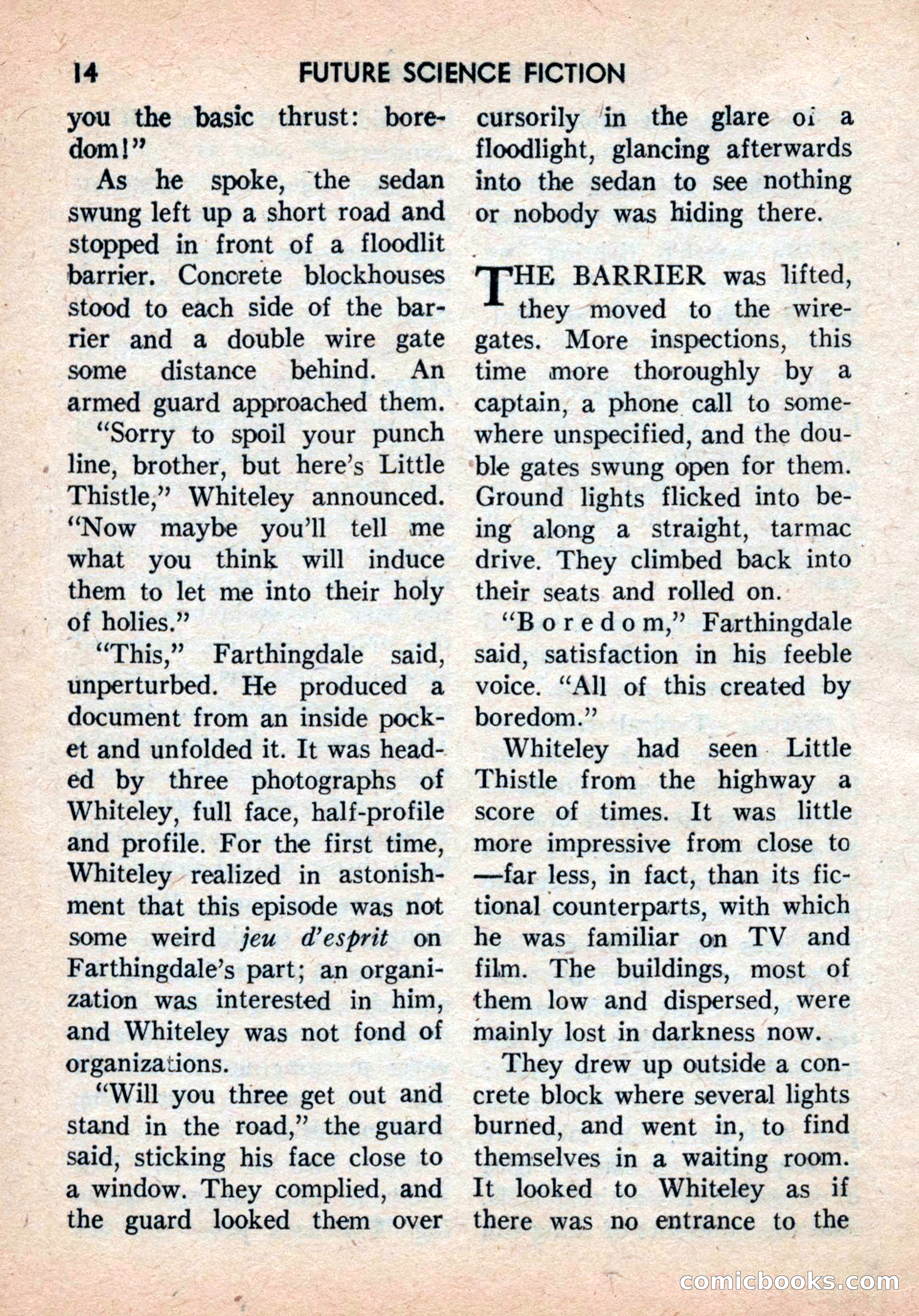 Future Science Fiction, August 1959 — page 14 of 132