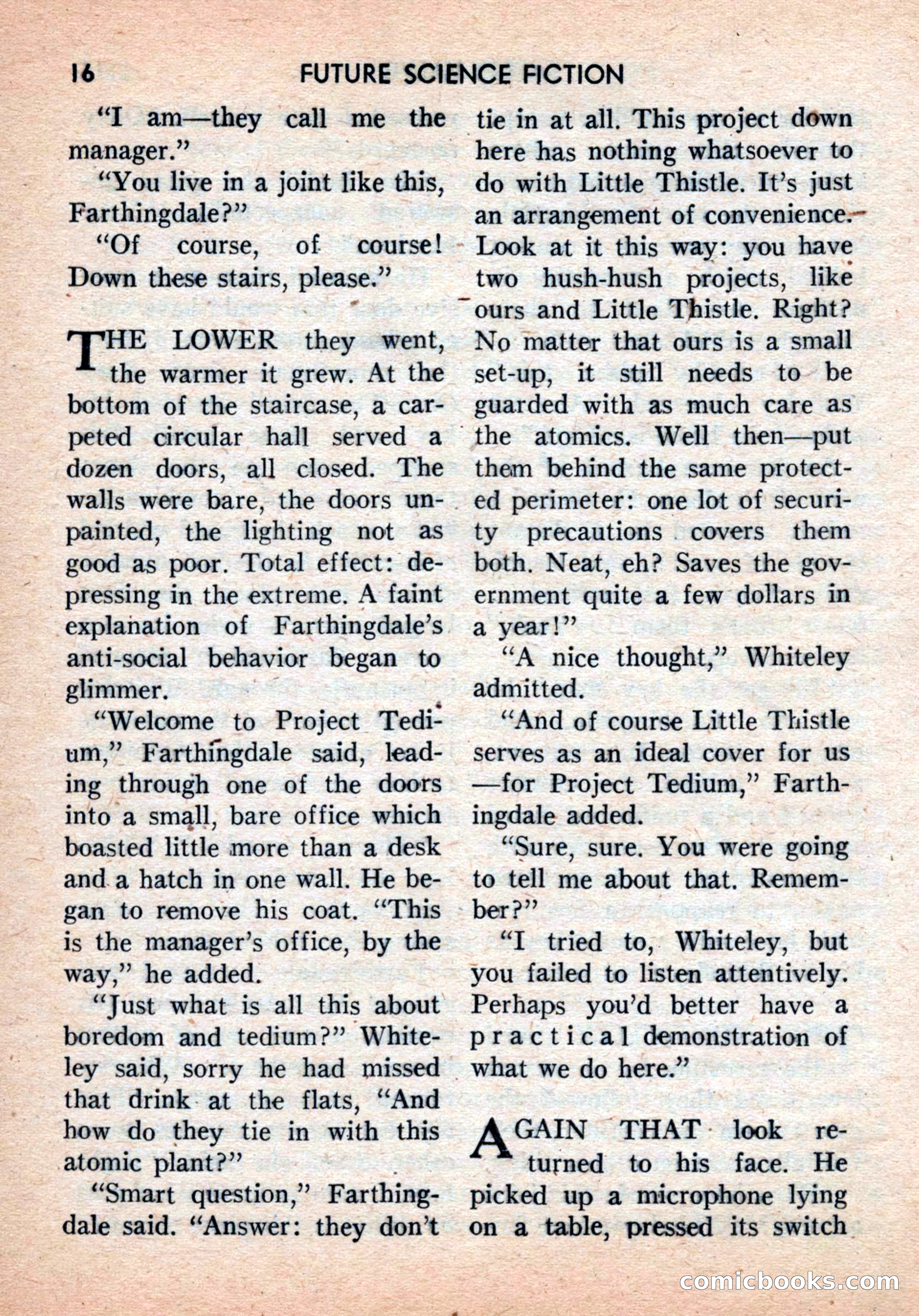 Future Science Fiction, August 1959 — page 16 of 132