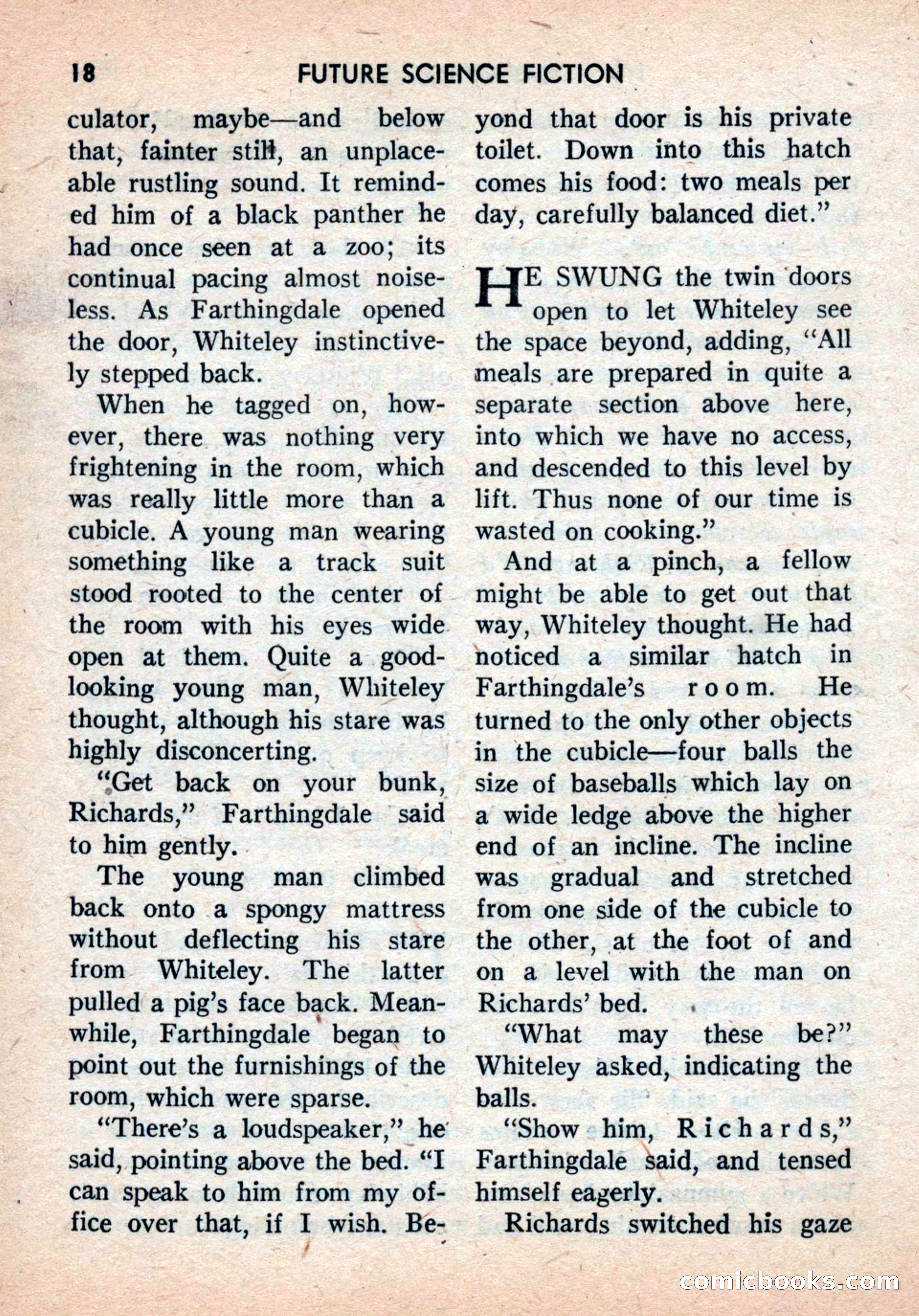 Future Science Fiction, August 1959 — page 18 of 132