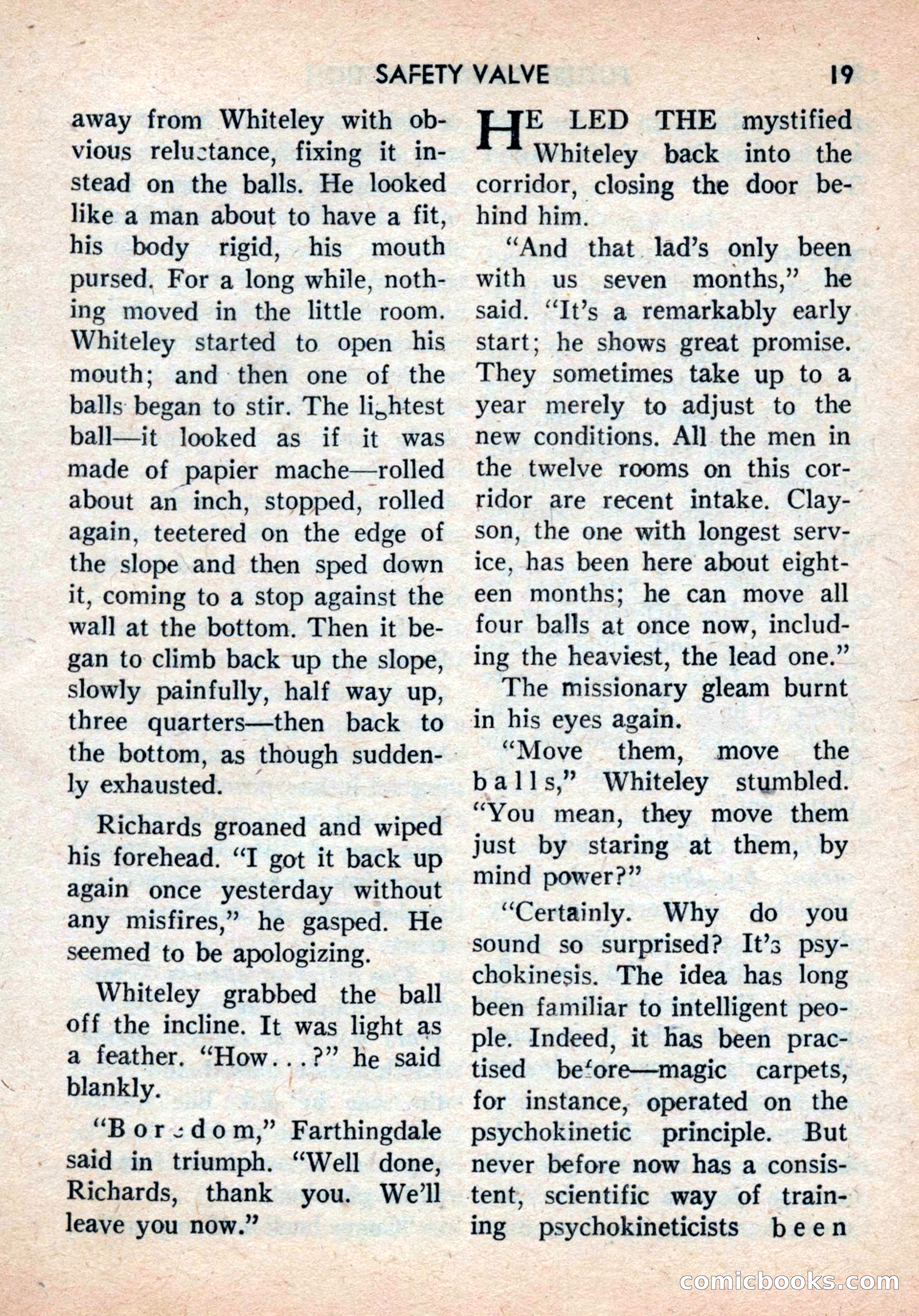 Future Science Fiction, August 1959 — page 19 of 132