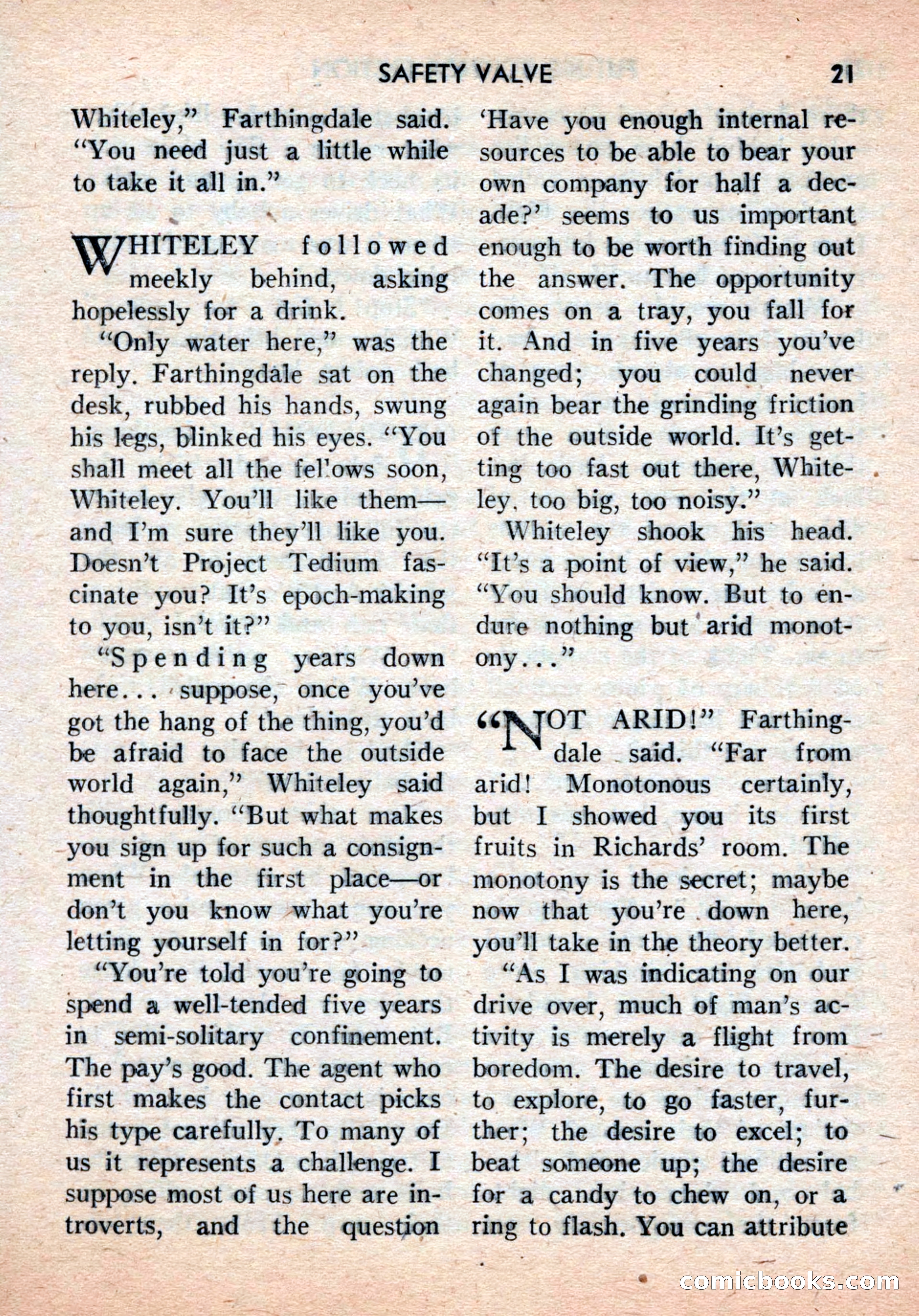 Future Science Fiction, August 1959 — page 21 of 132