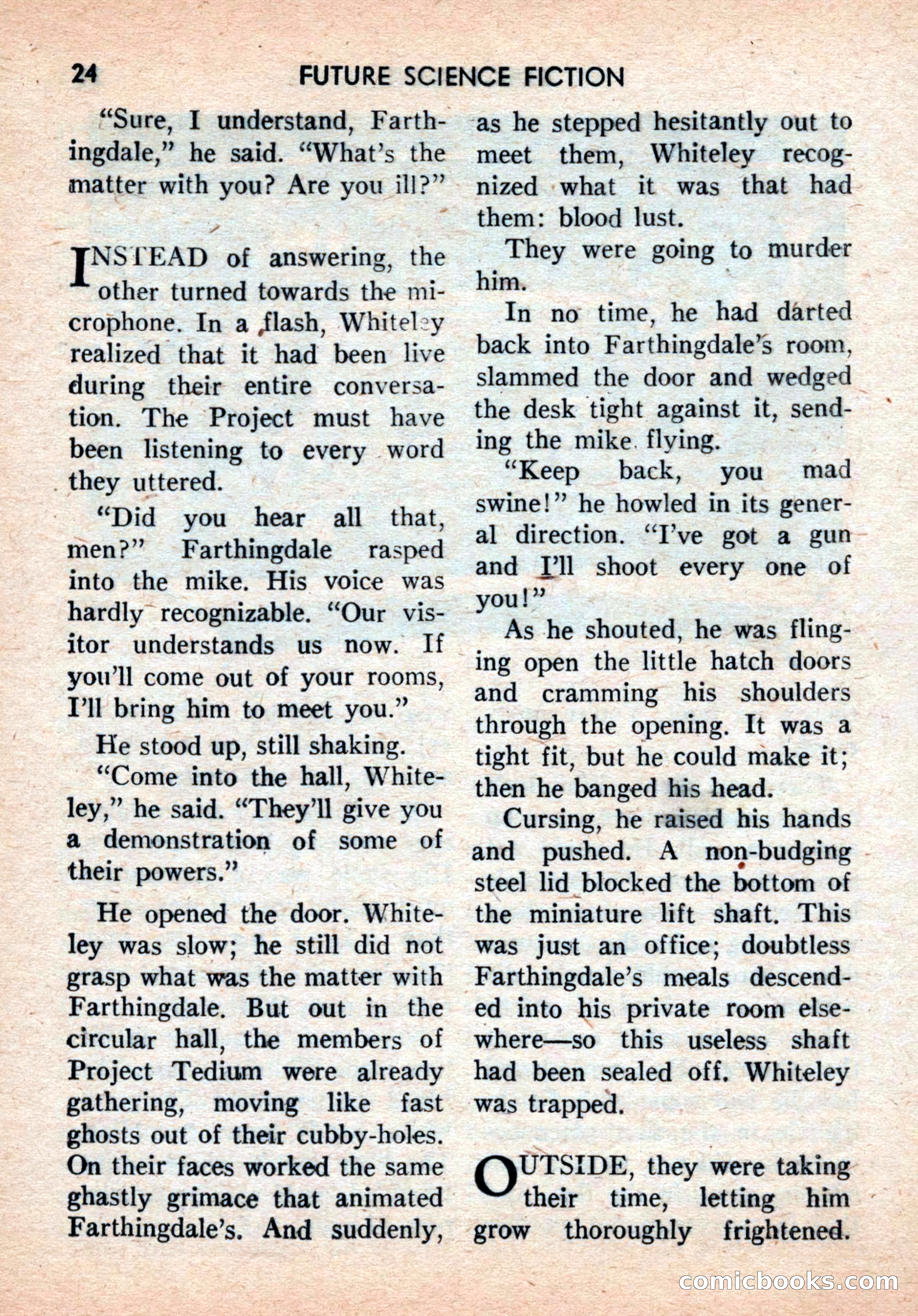 Future Science Fiction, August 1959 — page 24 of 132