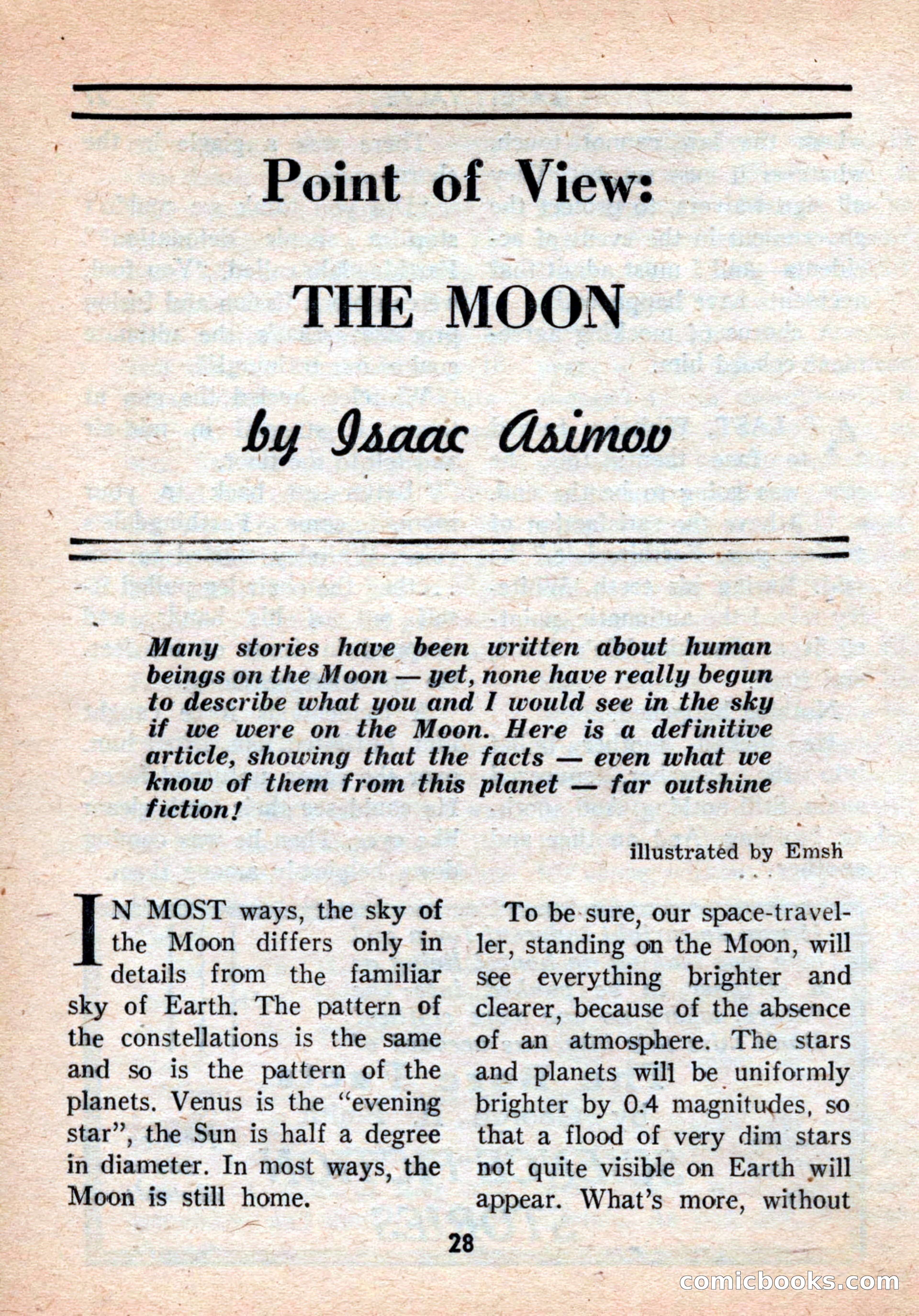 Future Science Fiction, August 1959 — page 28 of 132