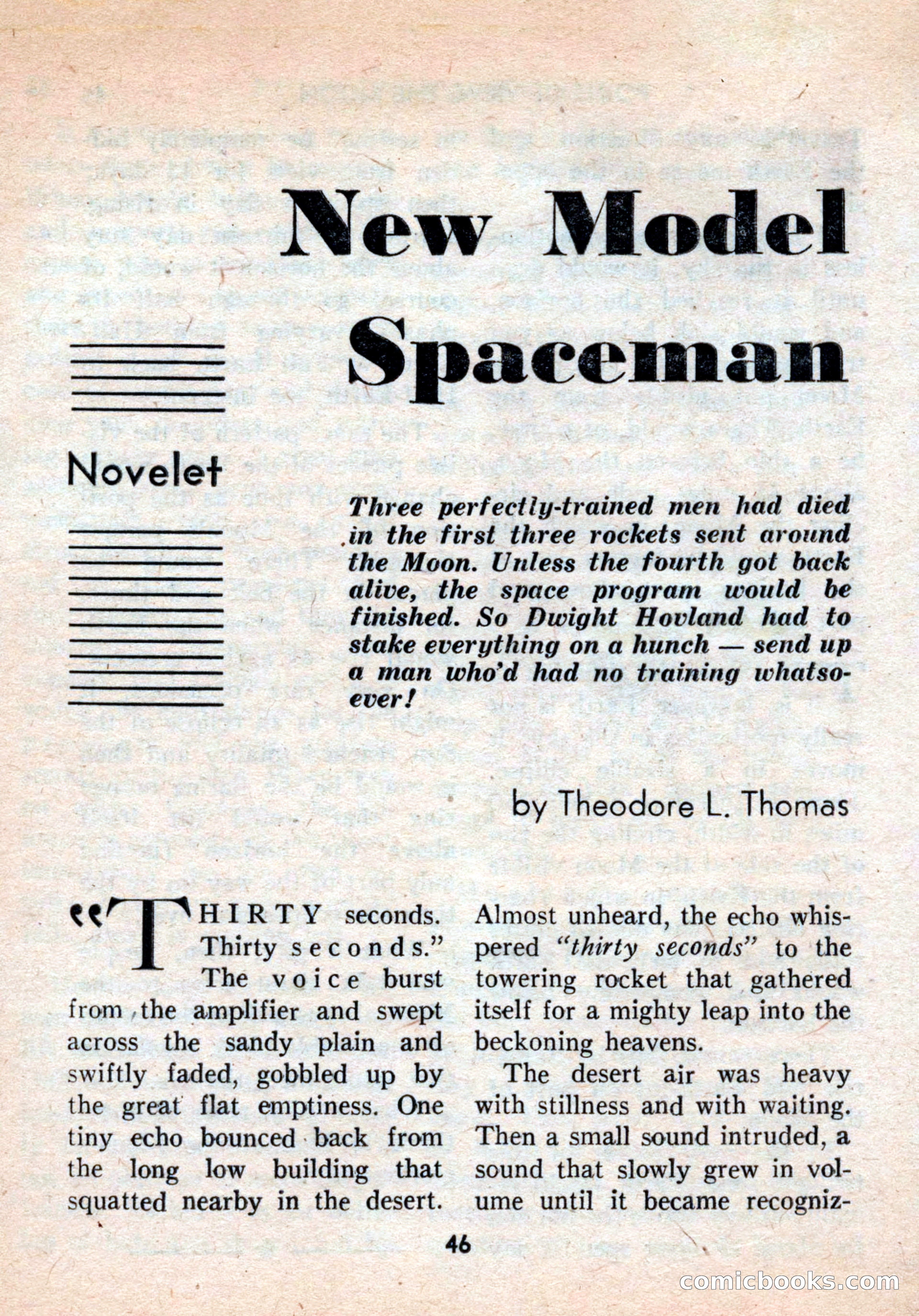 Future Science Fiction, August 1959 — page 46 of 132