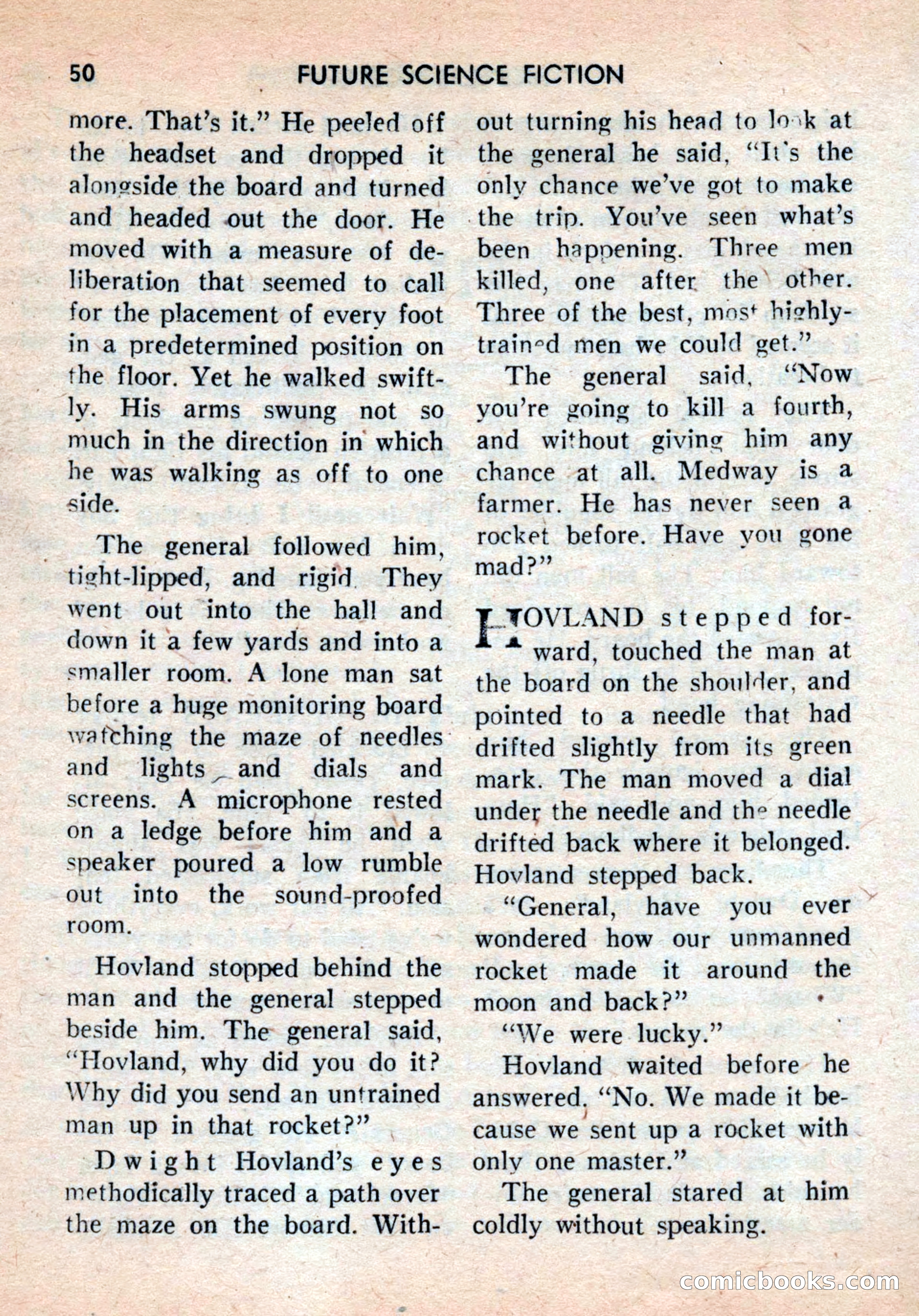 Future Science Fiction, August 1959 — page 50 of 132