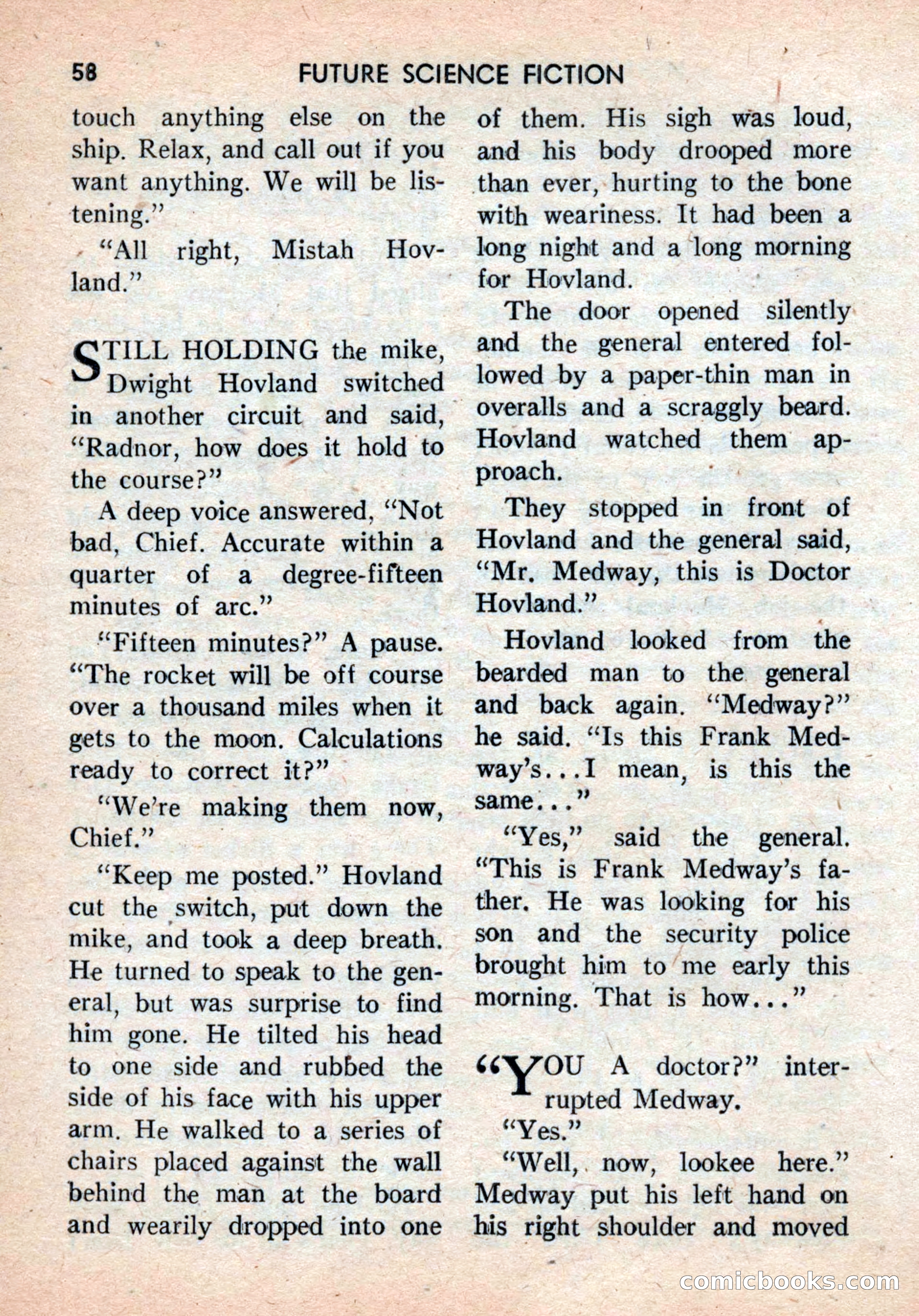 Future Science Fiction, August 1959 — page 58 of 132
