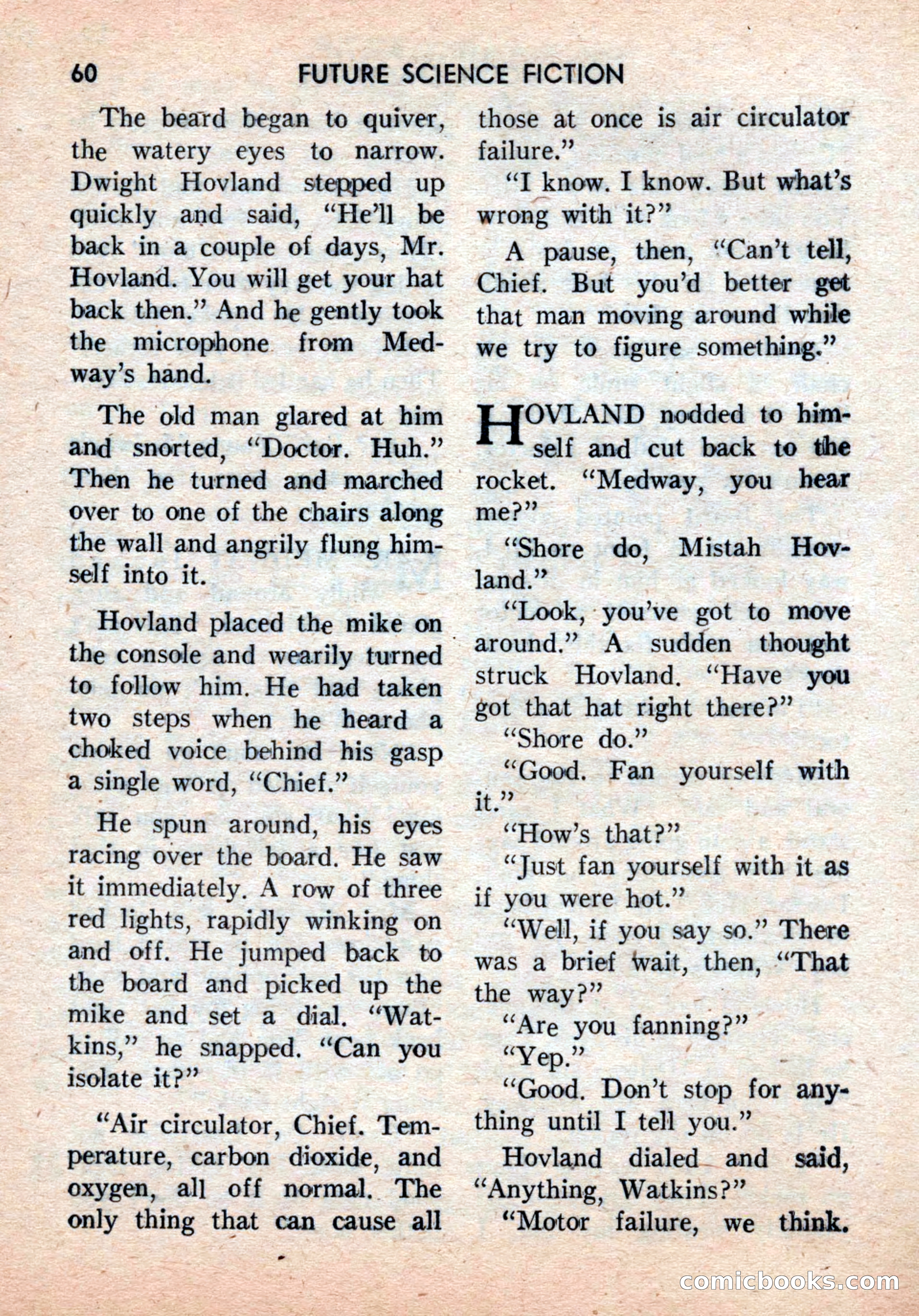 Future Science Fiction, August 1959 — page 60 of 132