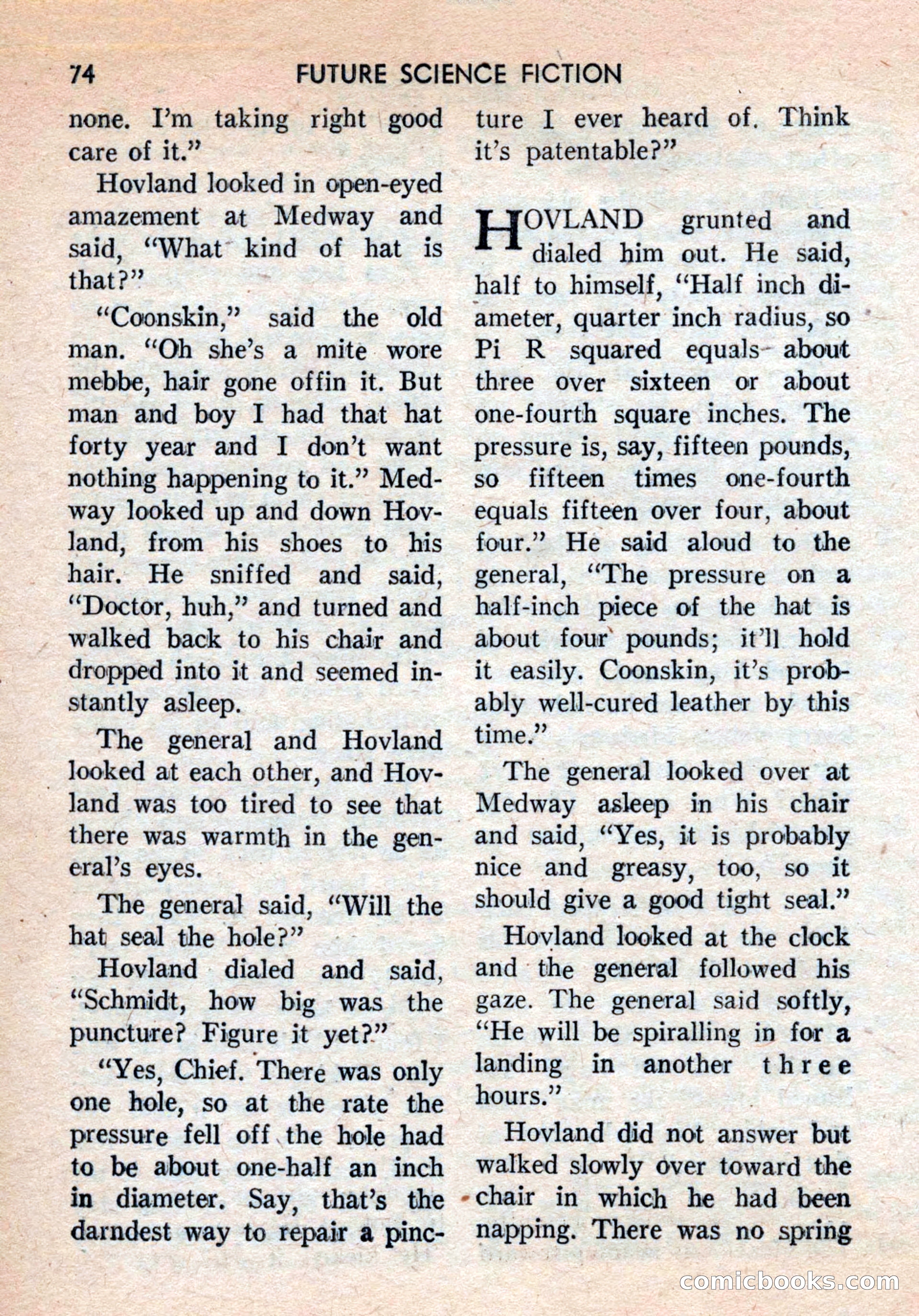 Future Science Fiction, August 1959 — page 74 of 132