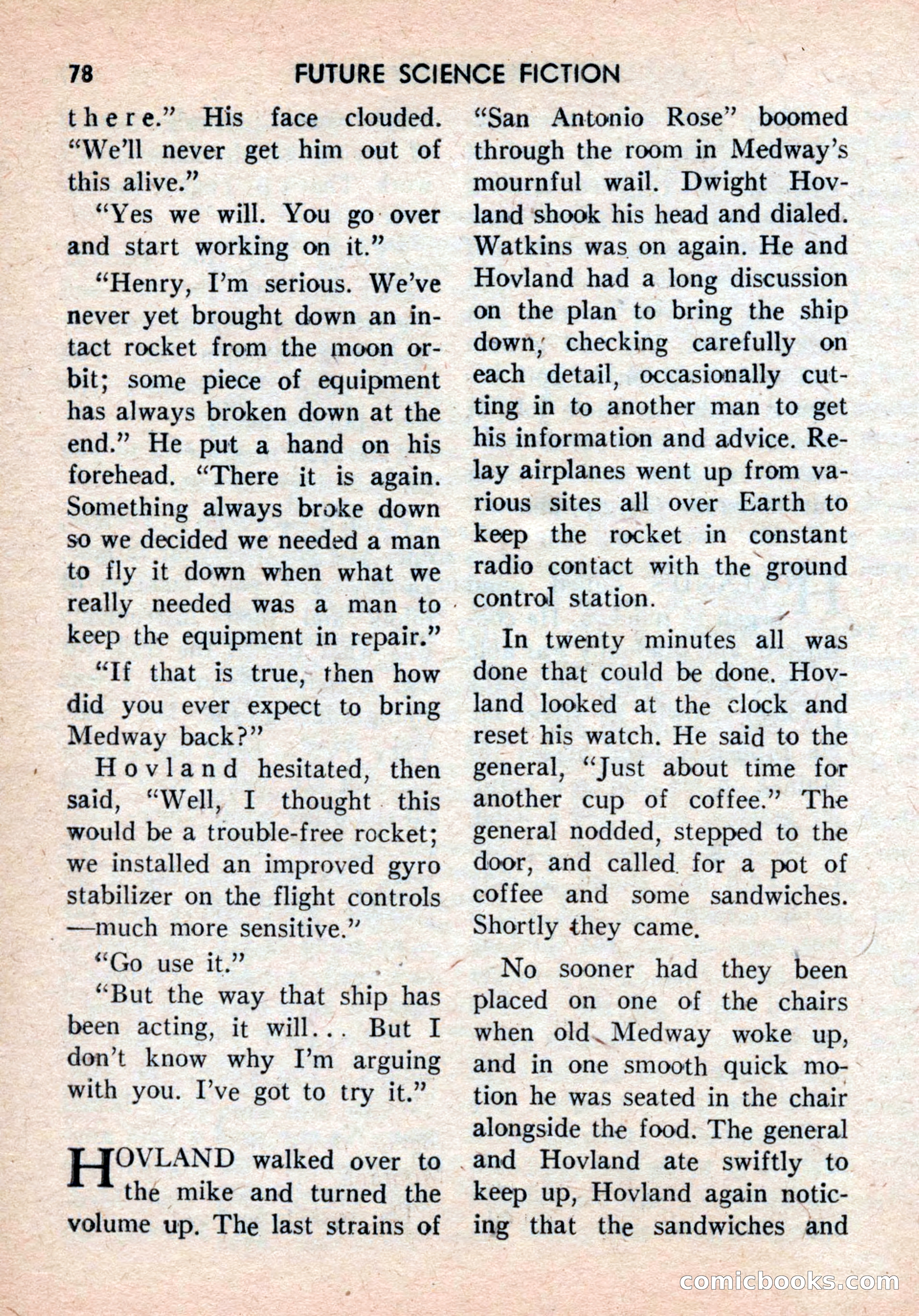 Future Science Fiction, August 1959 — page 78 of 132