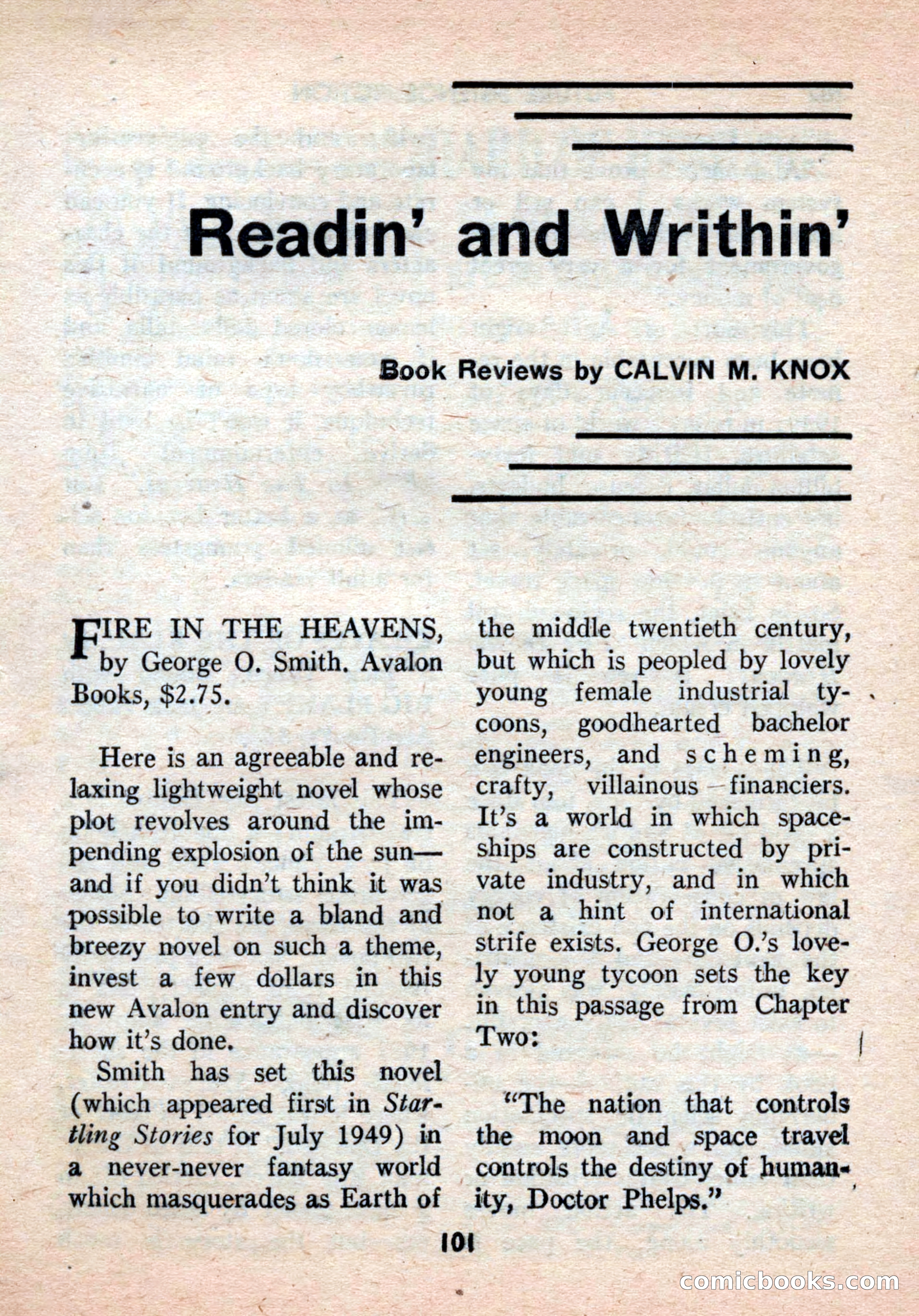 Future Science Fiction, August 1959 — page 101 of 132