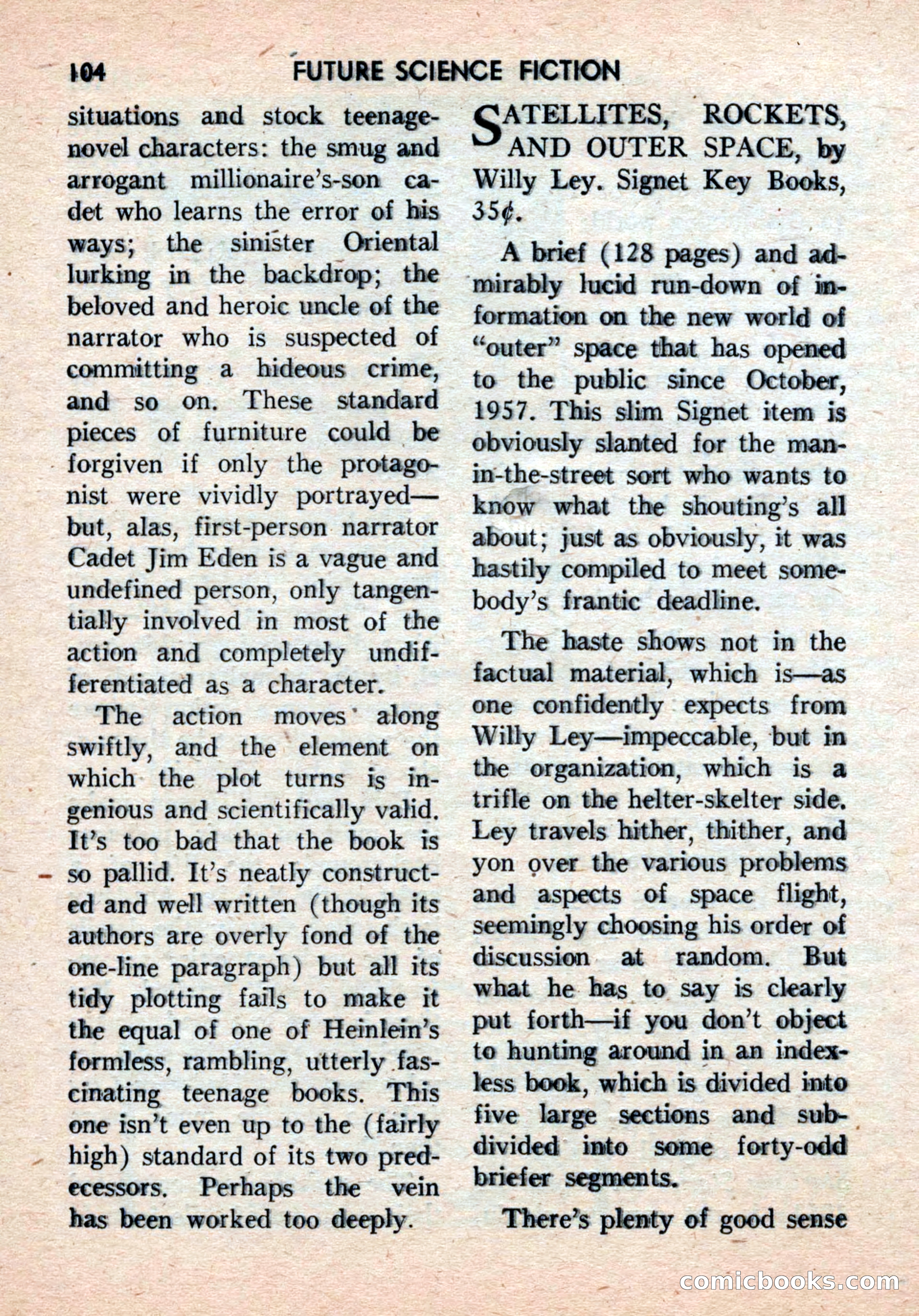 Future Science Fiction, August 1959 — page 104 of 132