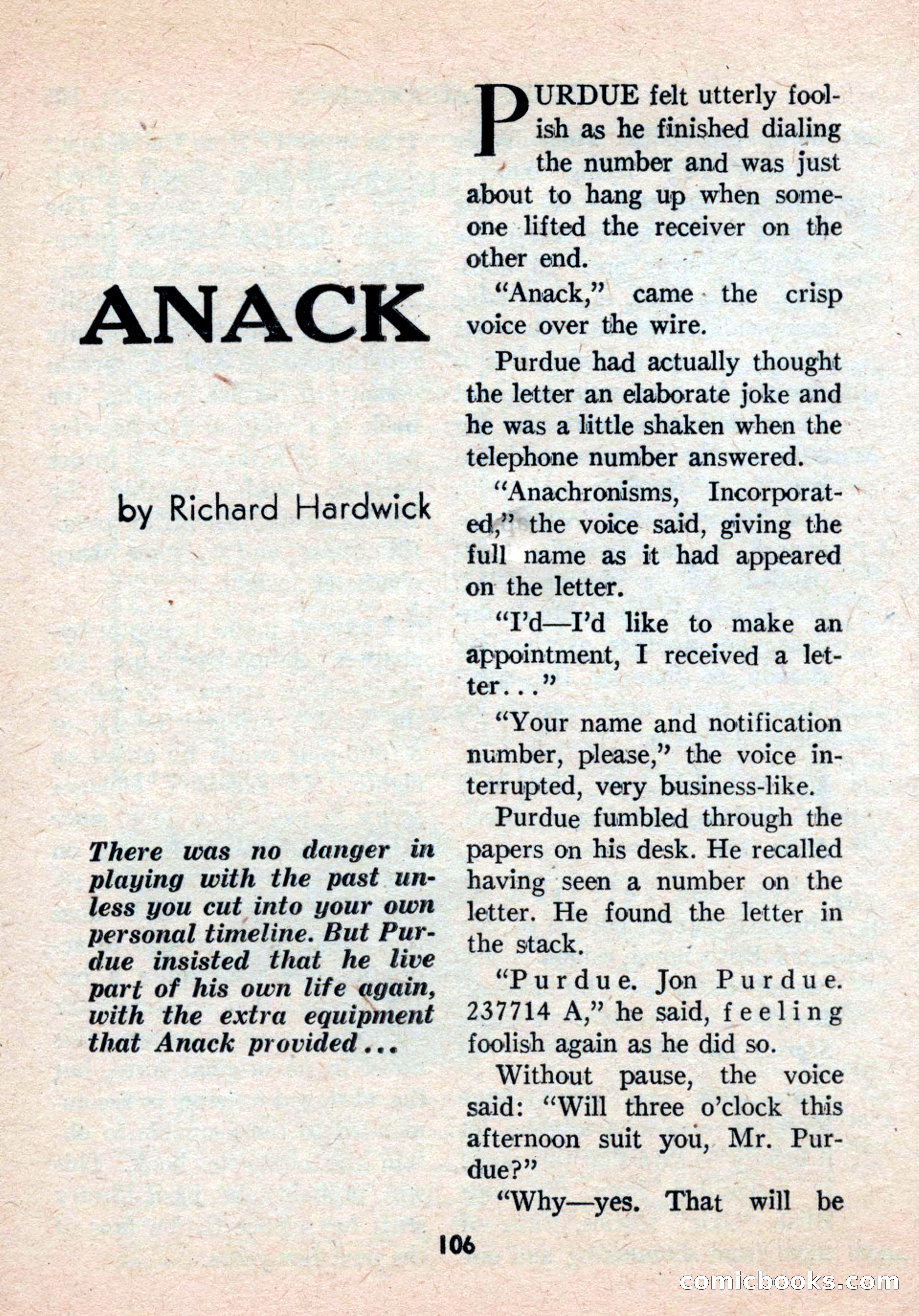 Future Science Fiction, August 1959 — page 106 of 132