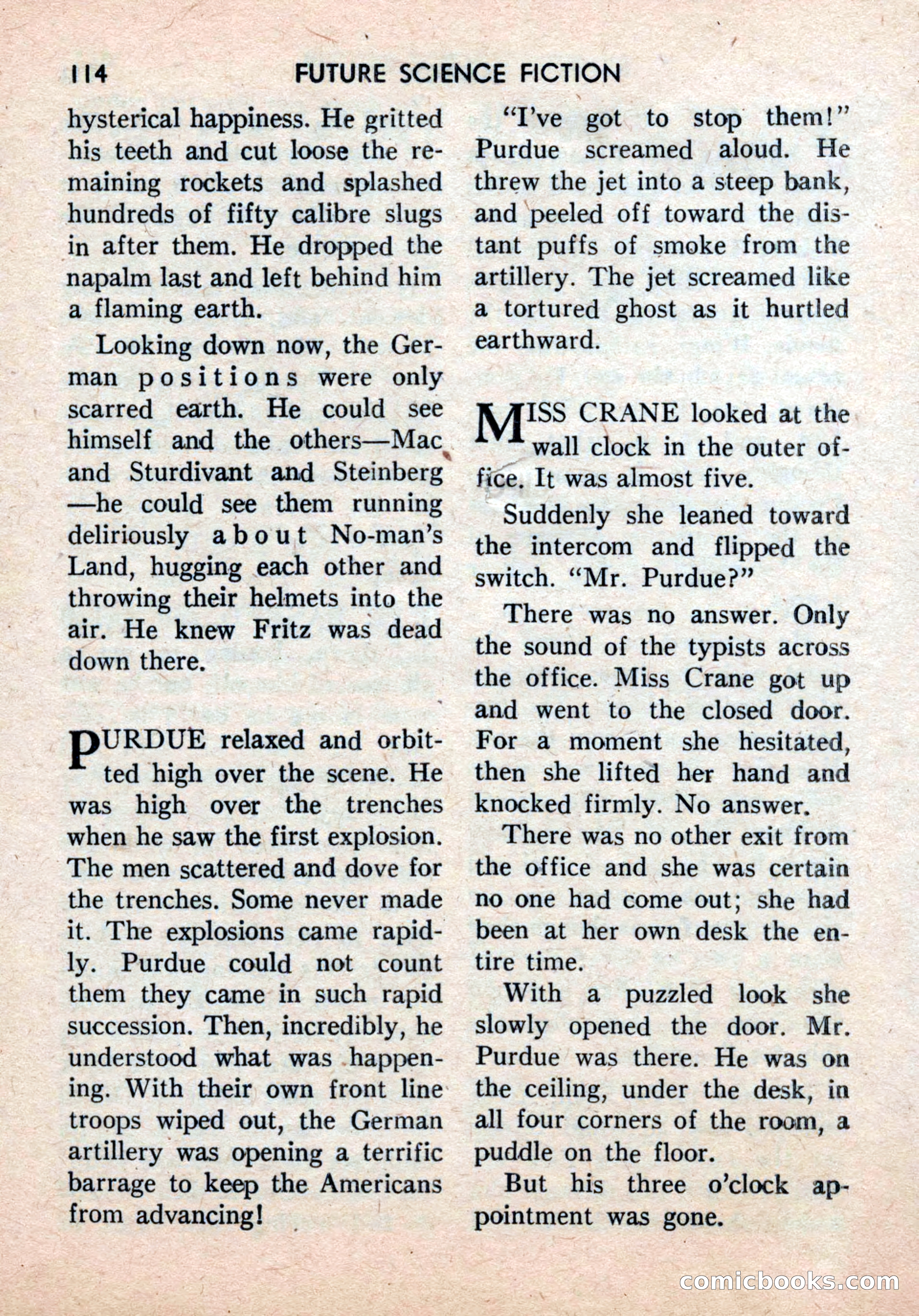 Future Science Fiction, August 1959 — page 114 of 132