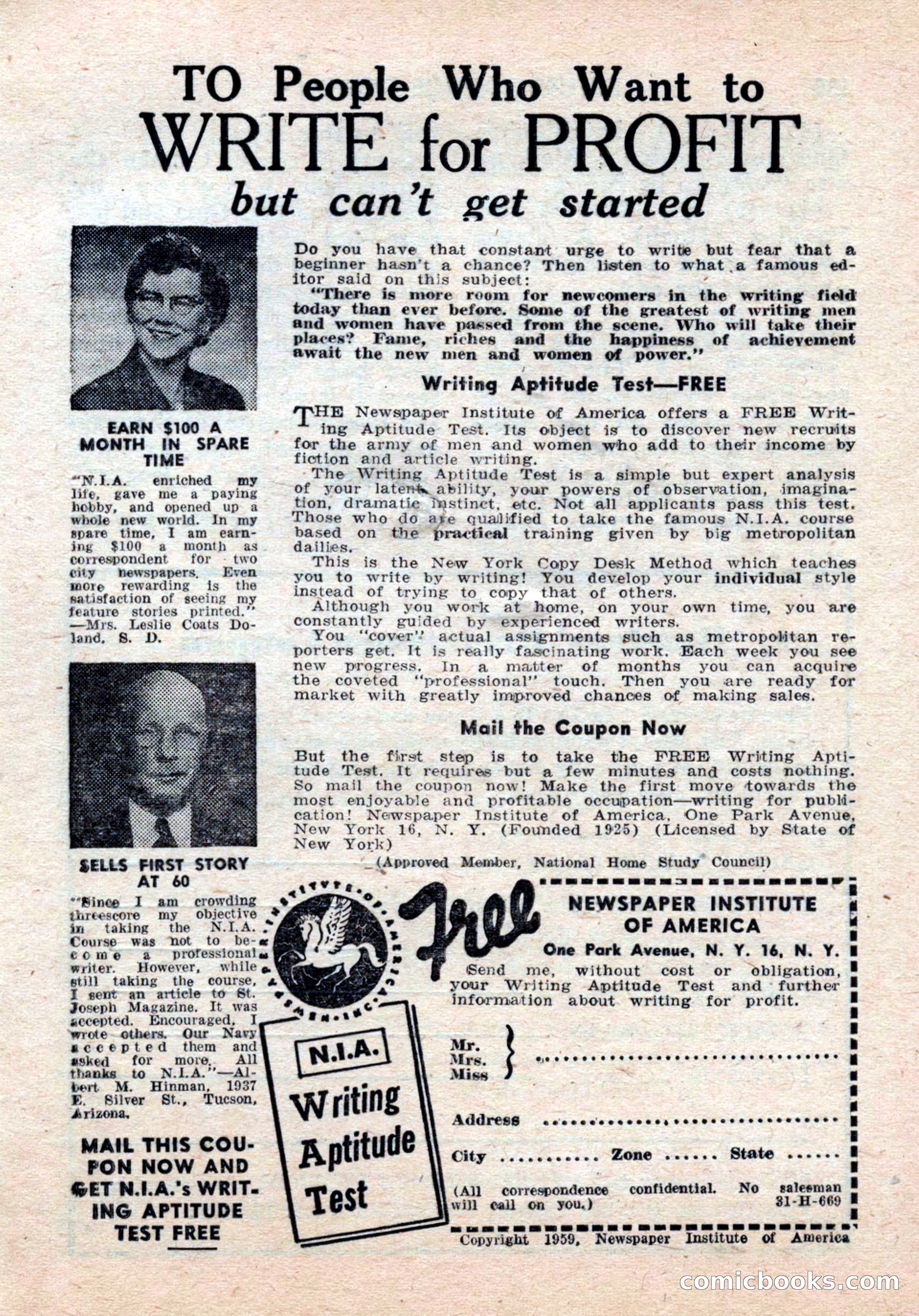 Future Science Fiction, August 1959 — page 129 of 132