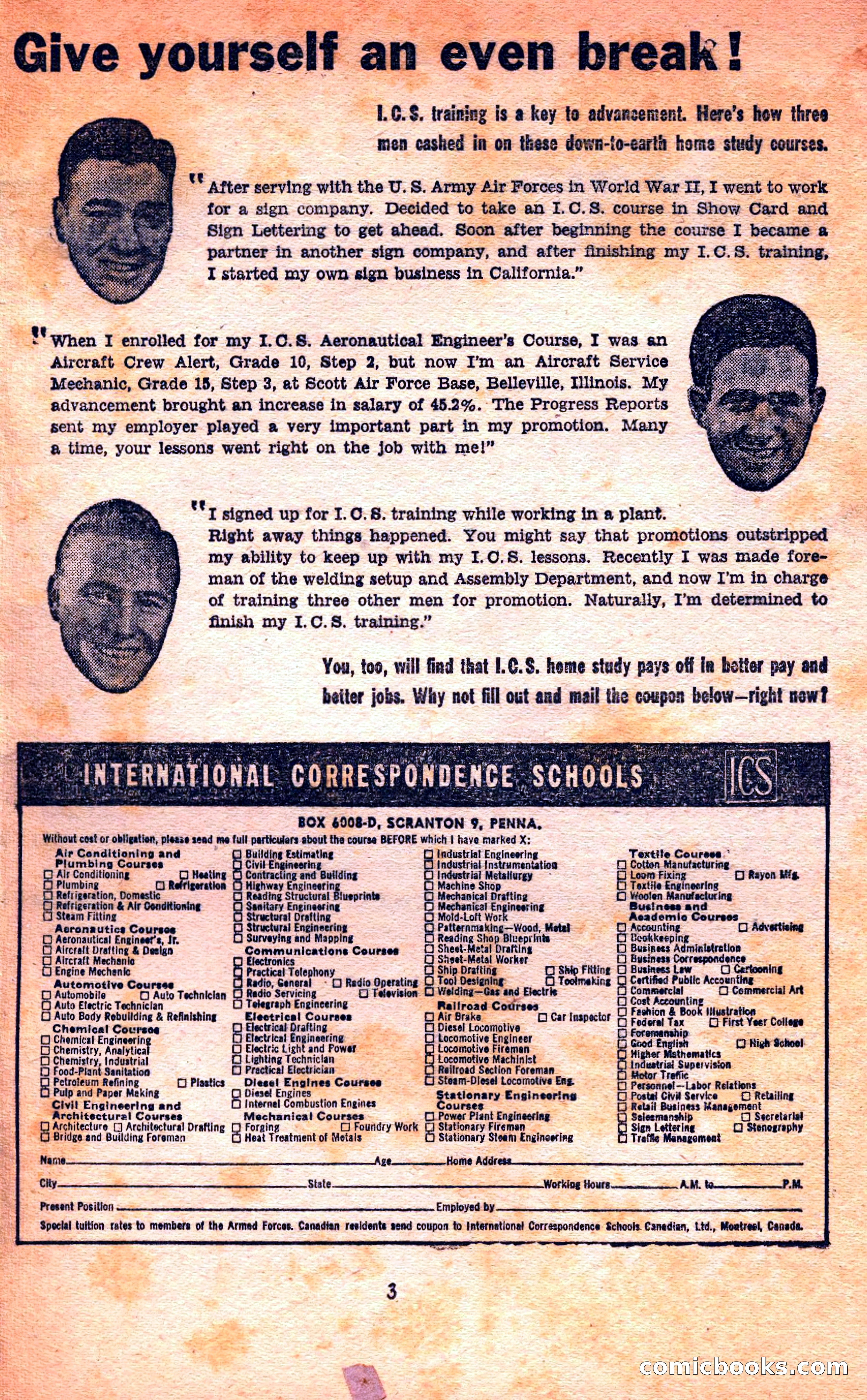 Future Science Fiction, March 1952 — page 3 of 101