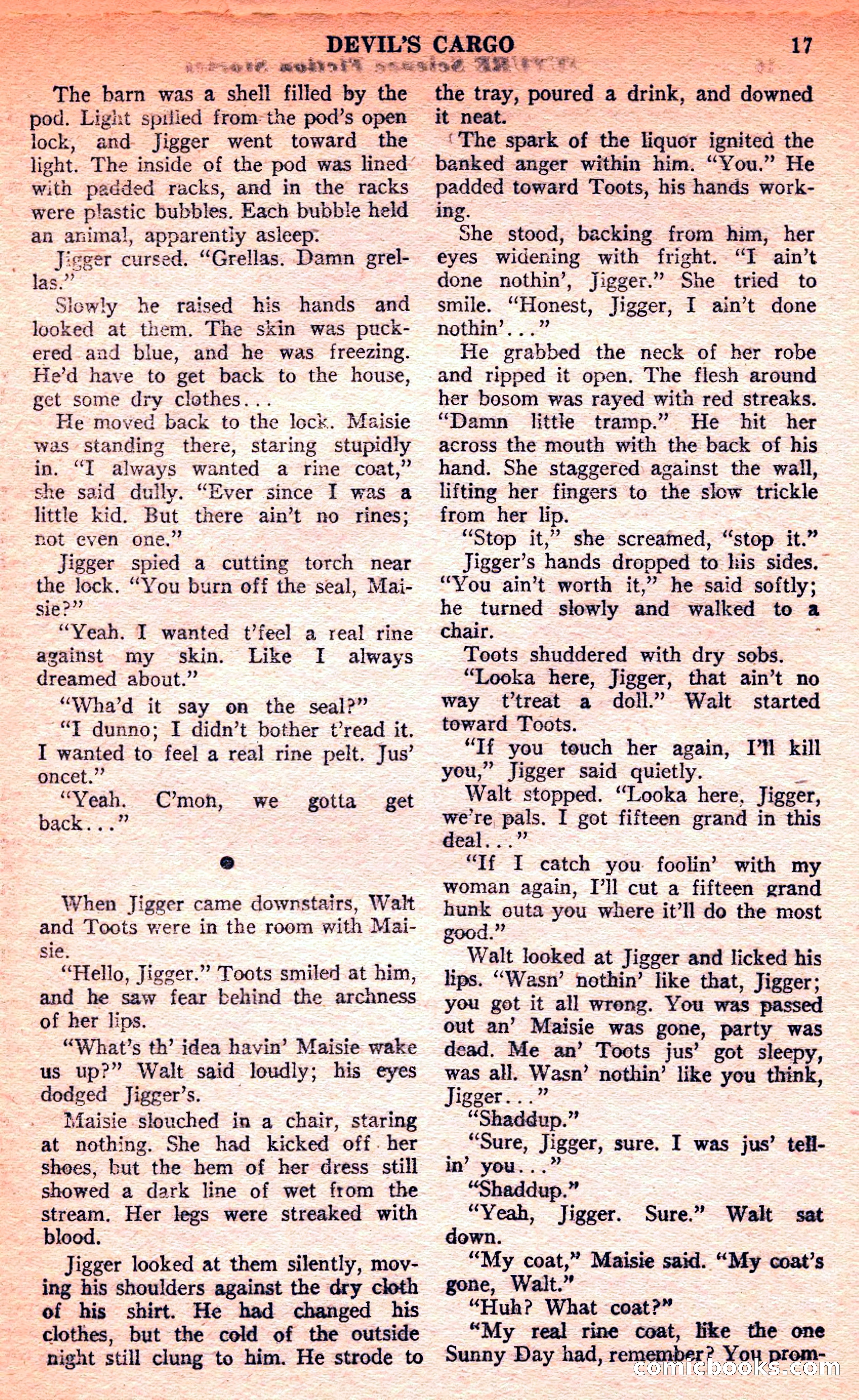 Future Science Fiction, March 1952 — page 17 of 101