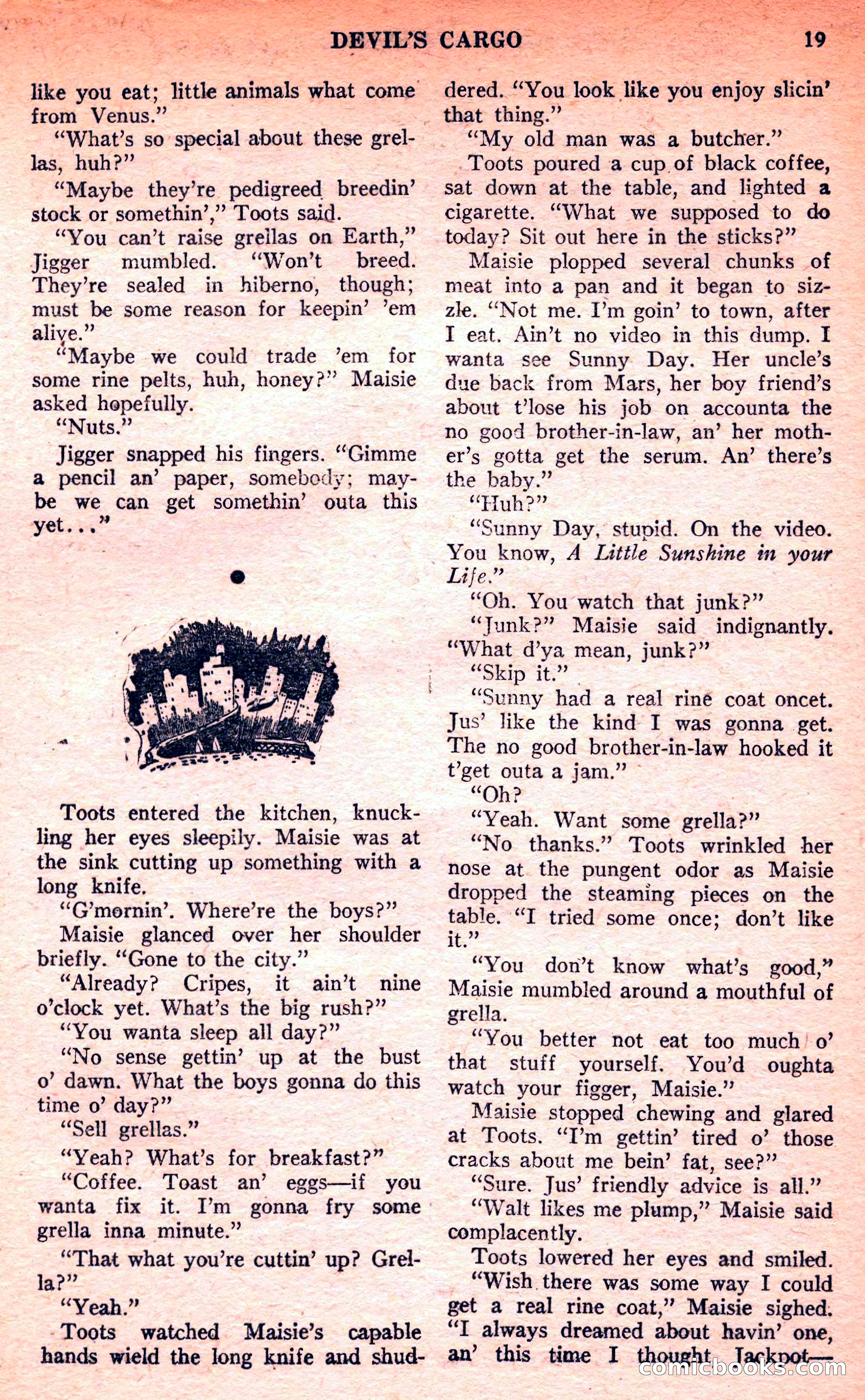 Future Science Fiction, March 1952 — page 19 of 101