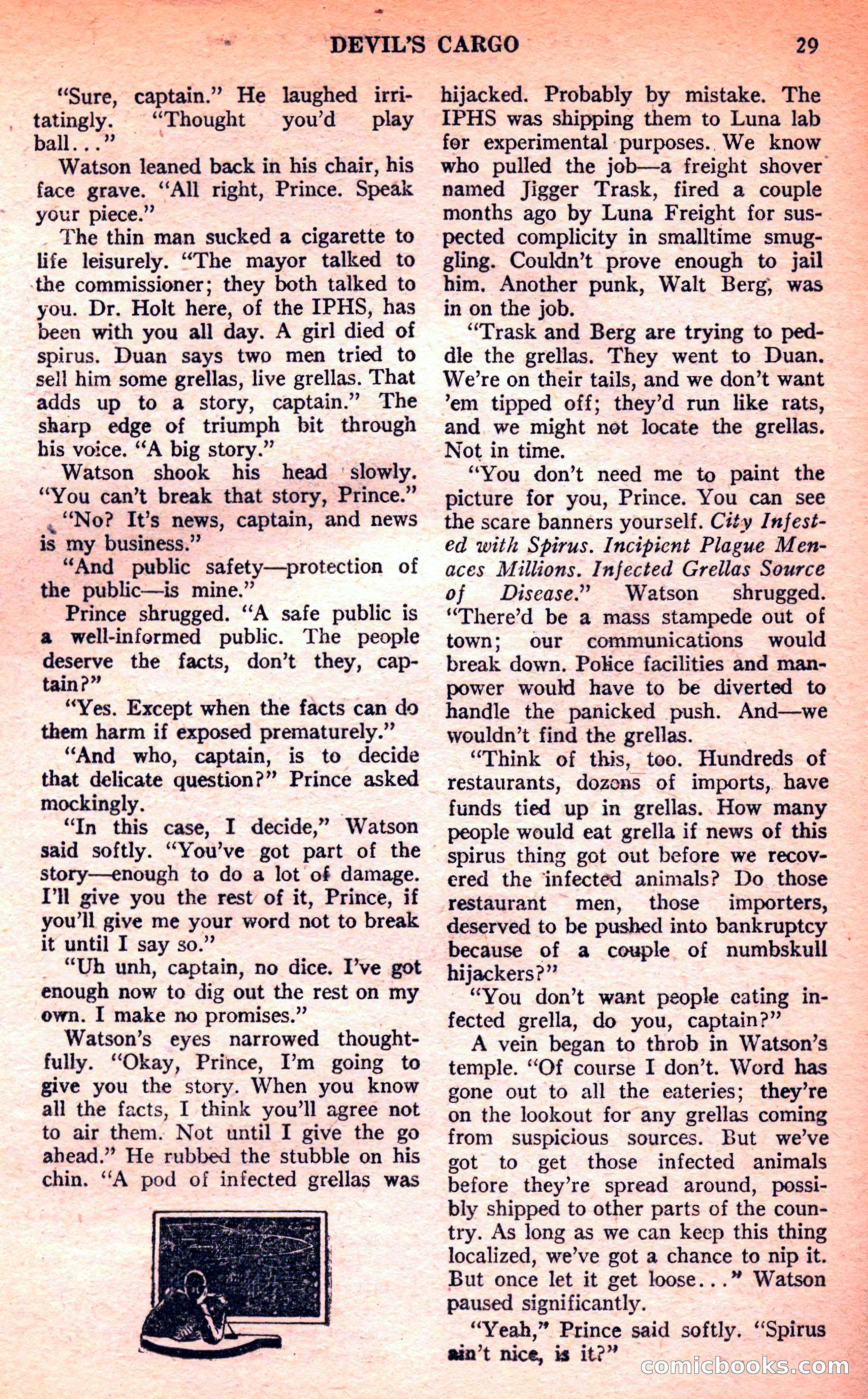 Future Science Fiction, March 1952 — page 29 of 101