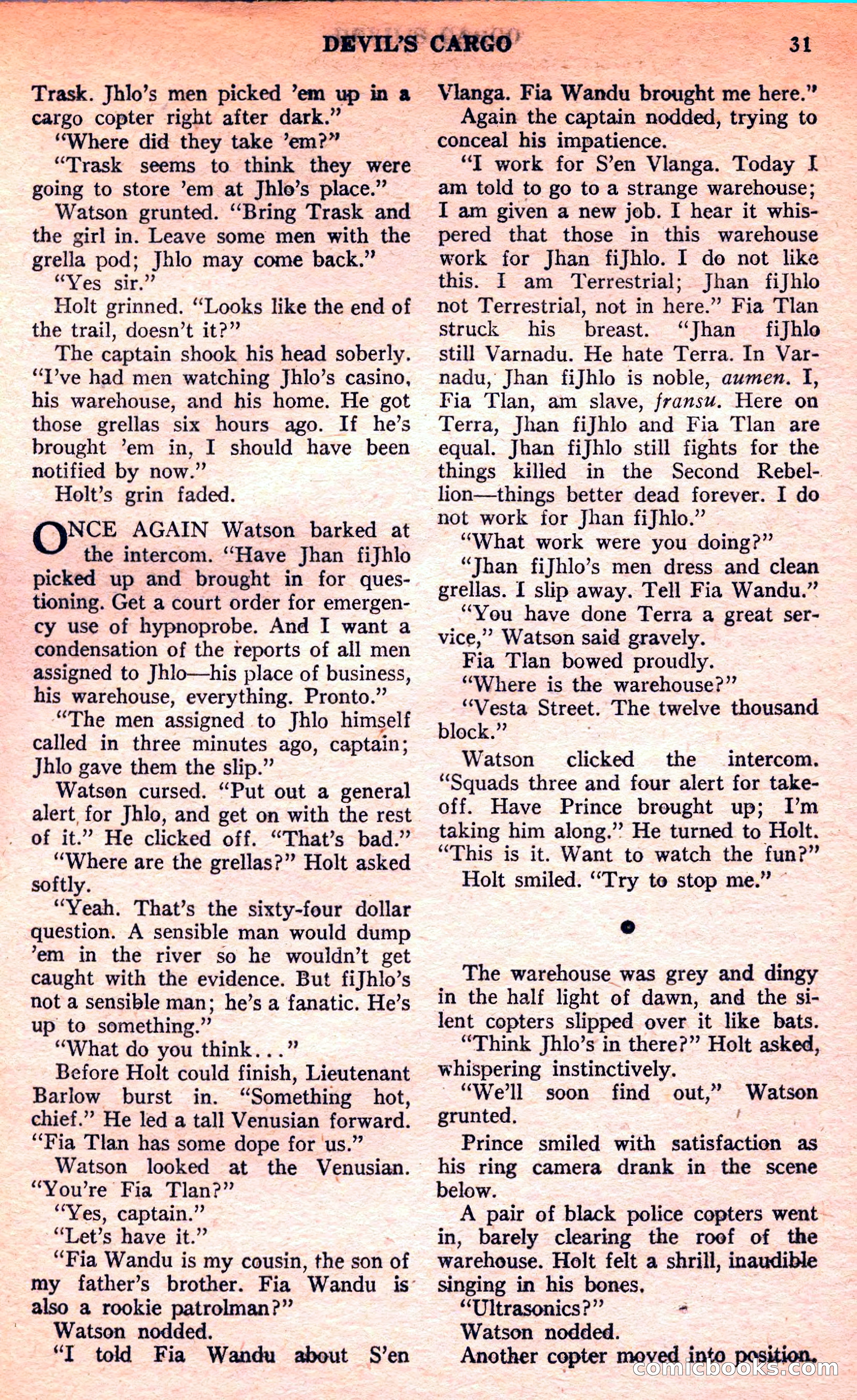 Future Science Fiction, March 1952 — page 31 of 101