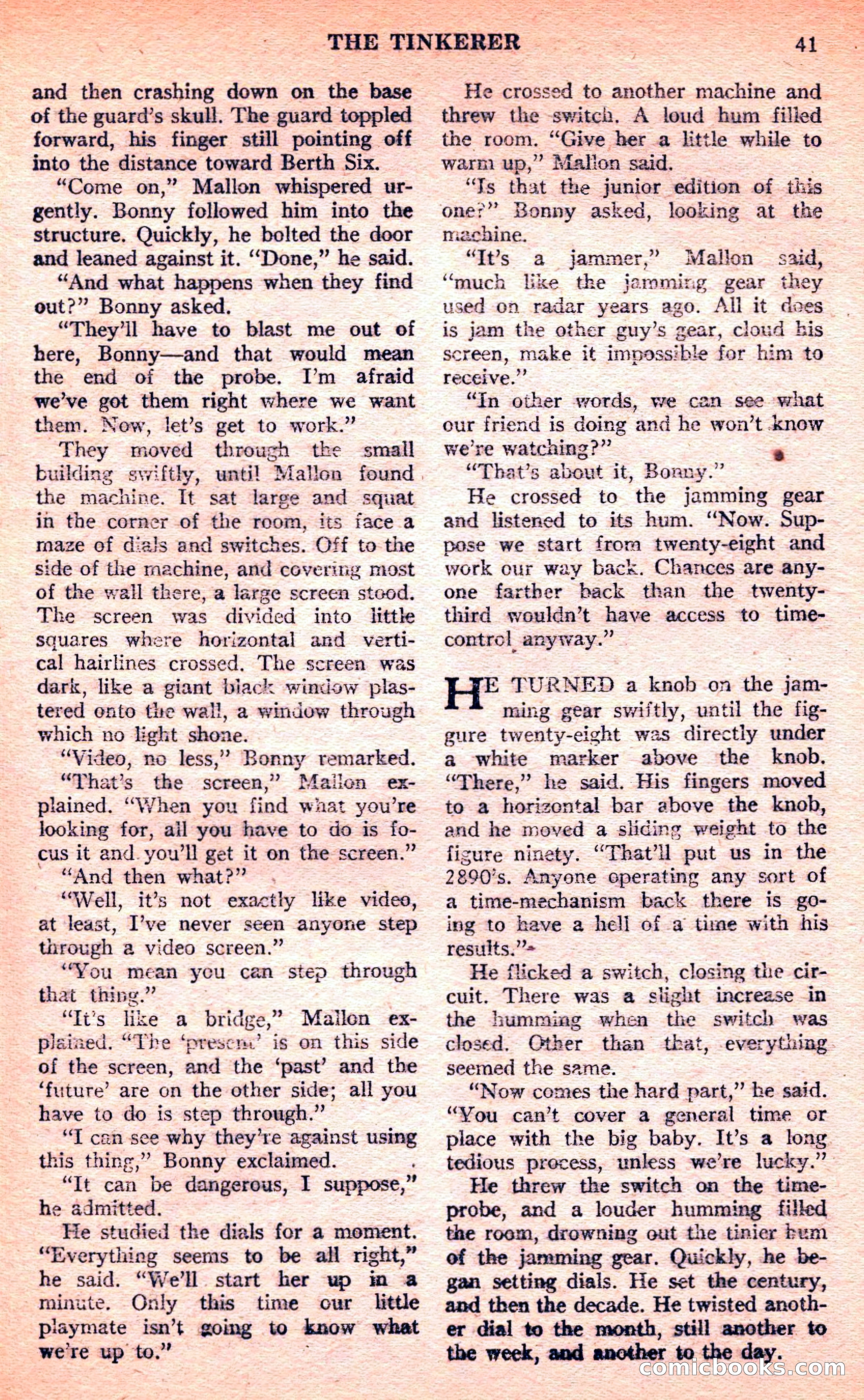 Future Science Fiction, March 1952 — page 41 of 101