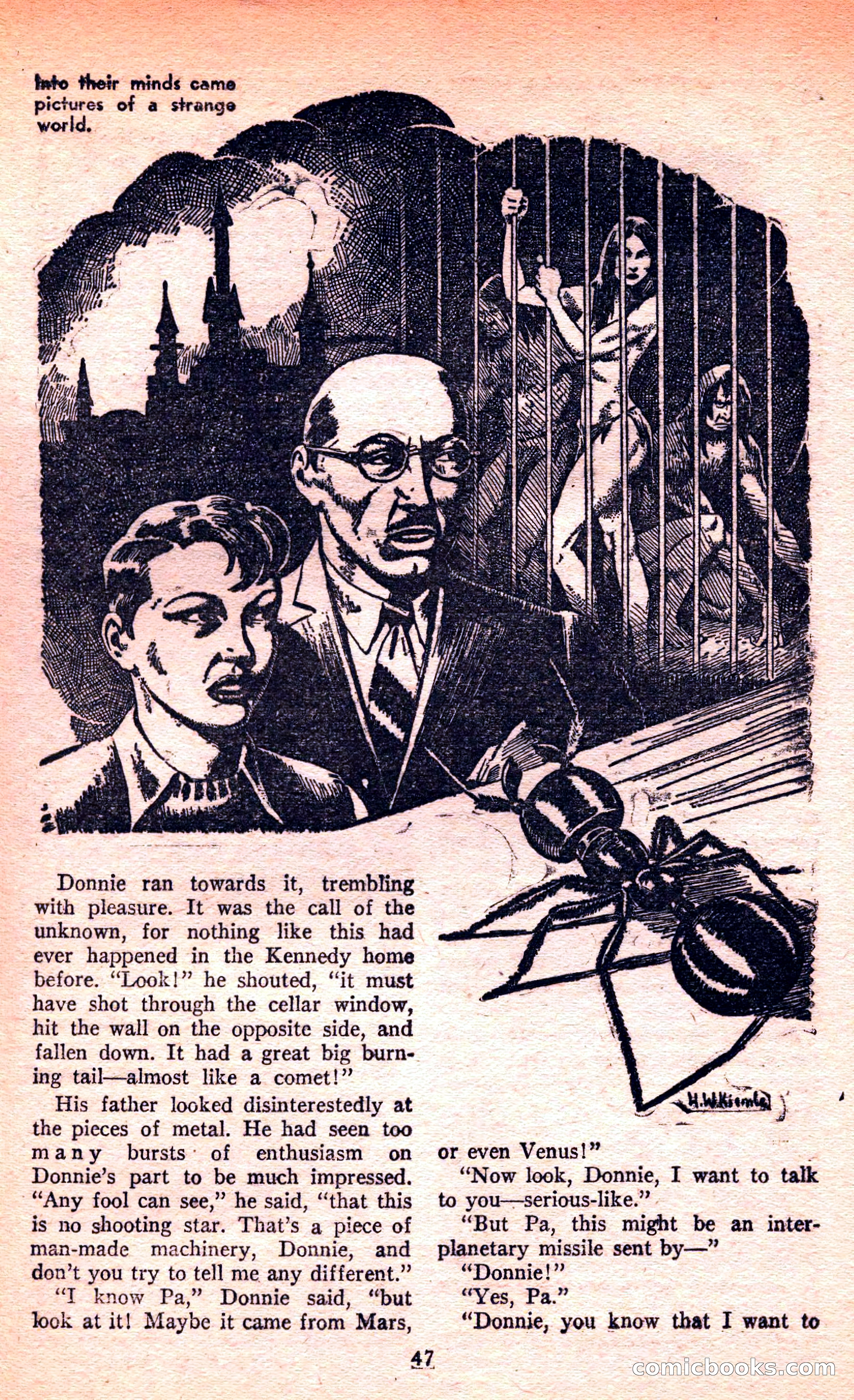 Future Science Fiction, March 1952 — page 47 of 101