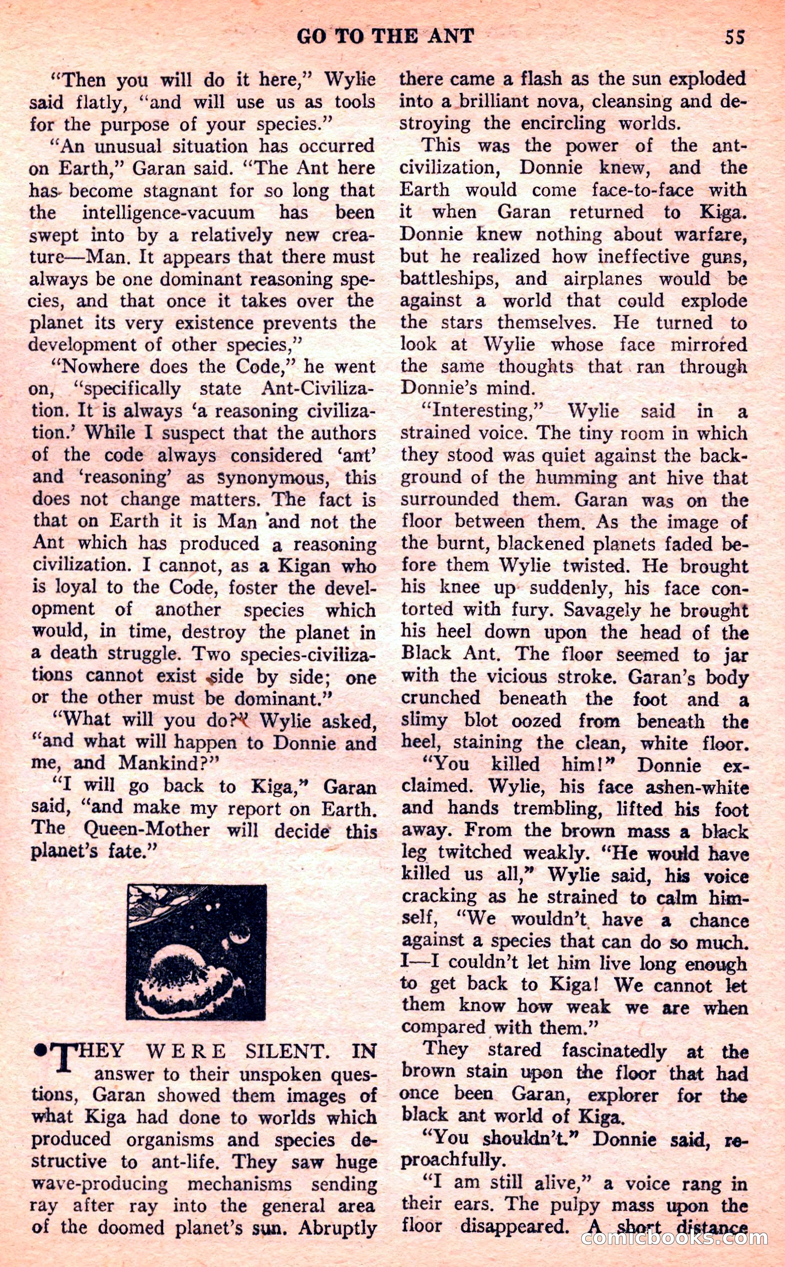 Future Science Fiction, March 1952 — page 55 of 101