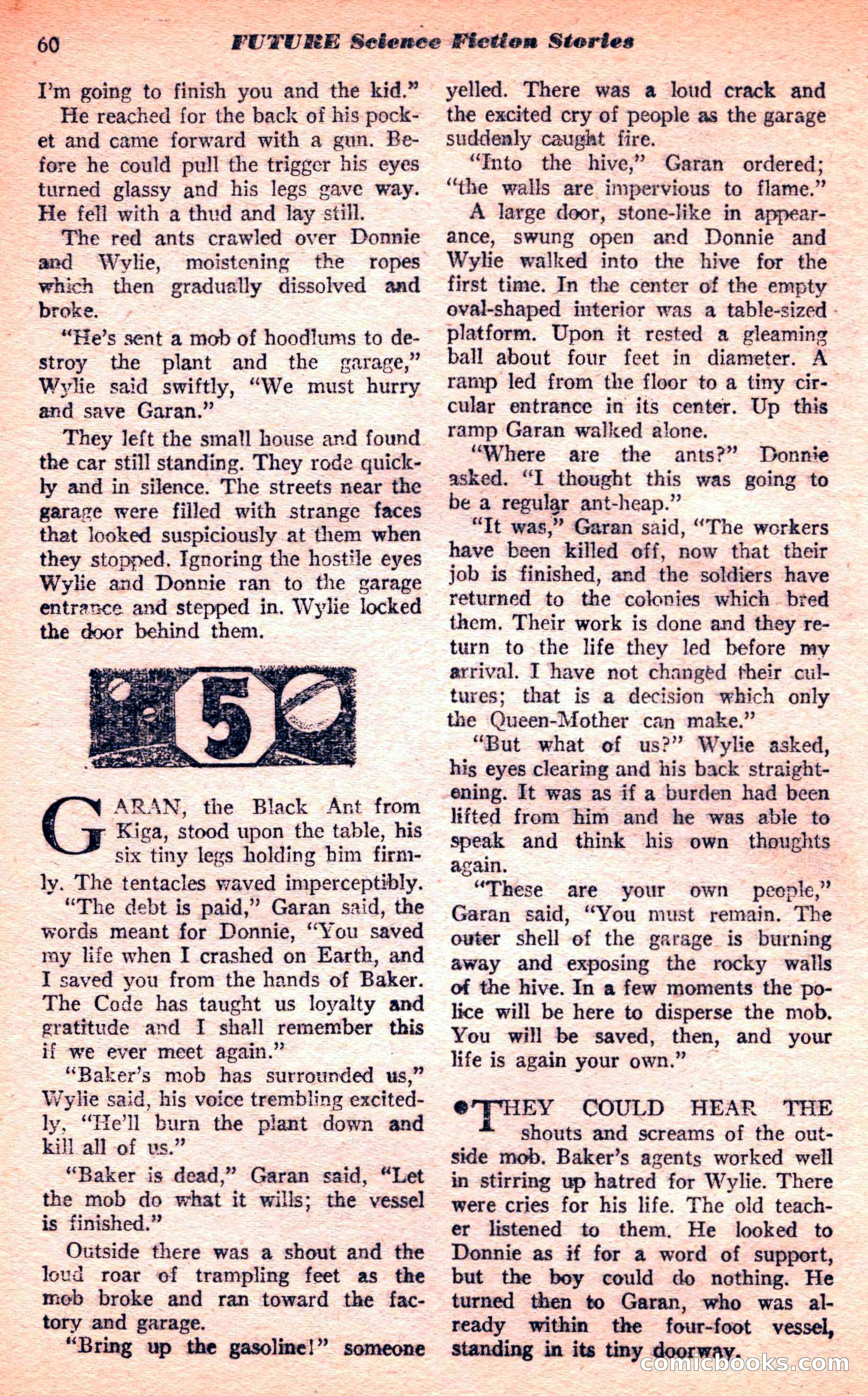 Future Science Fiction, March 1952 — page 60 of 101
