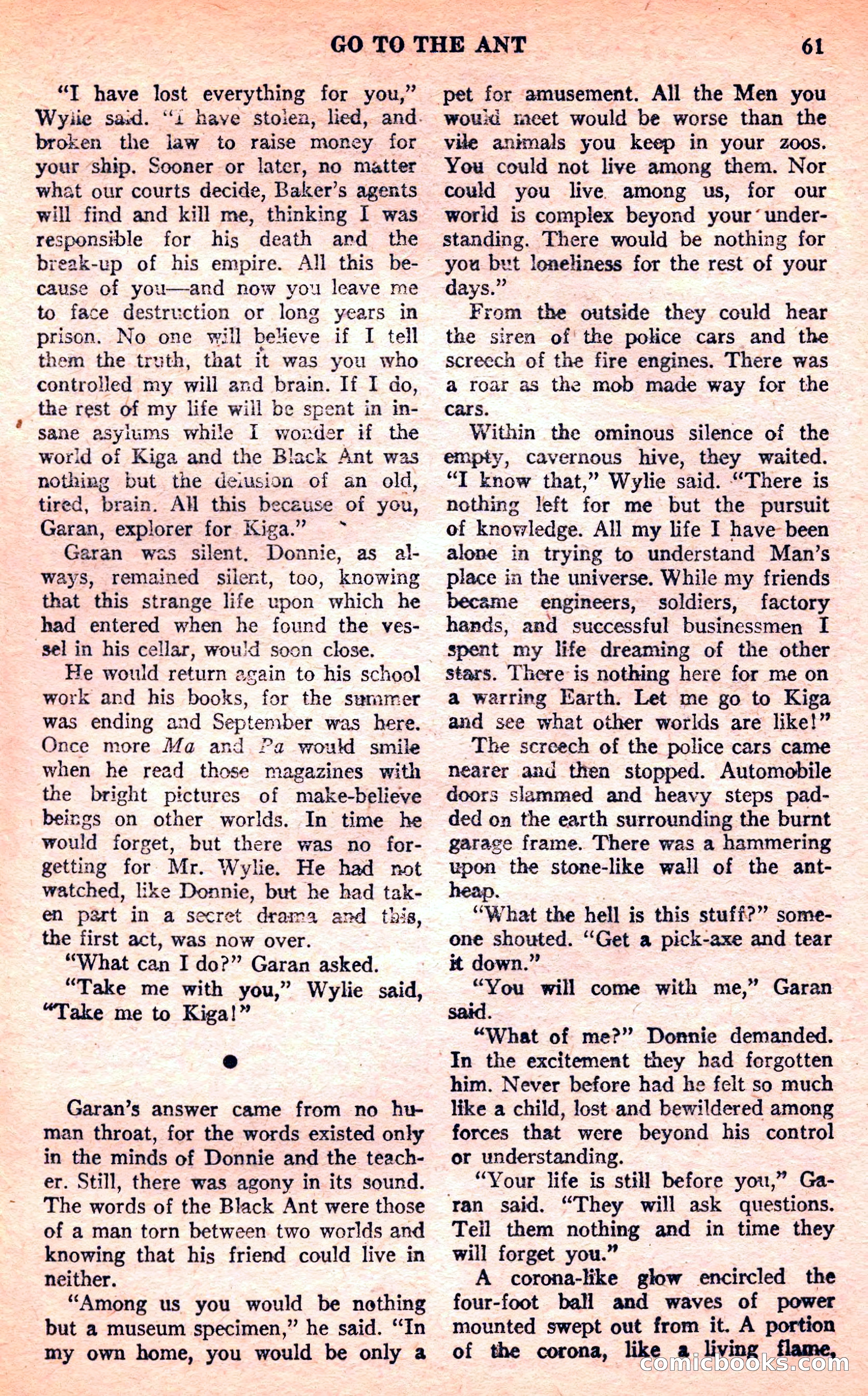 Future Science Fiction, March 1952 — page 61 of 101