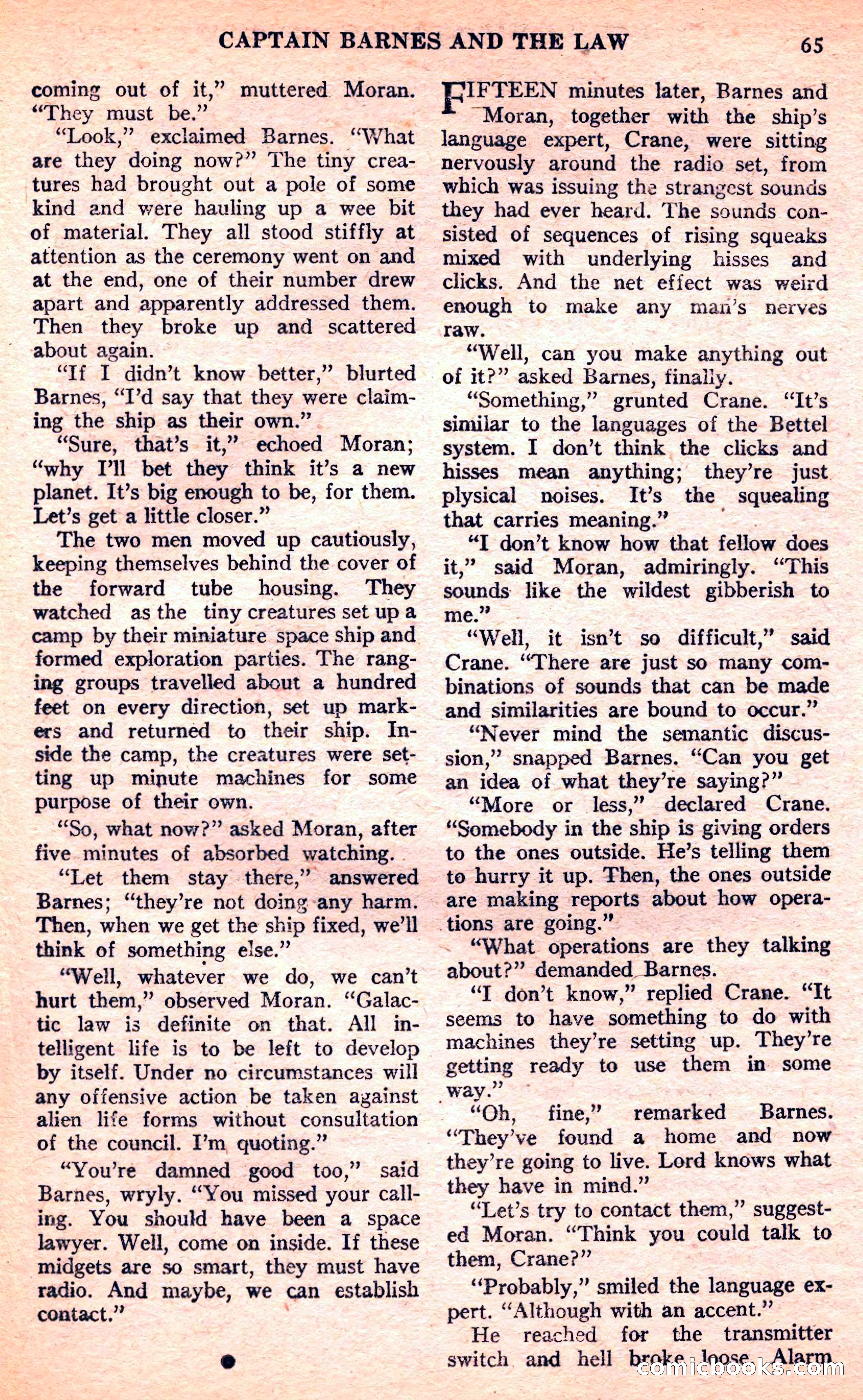Future Science Fiction, March 1952 — page 65 of 101