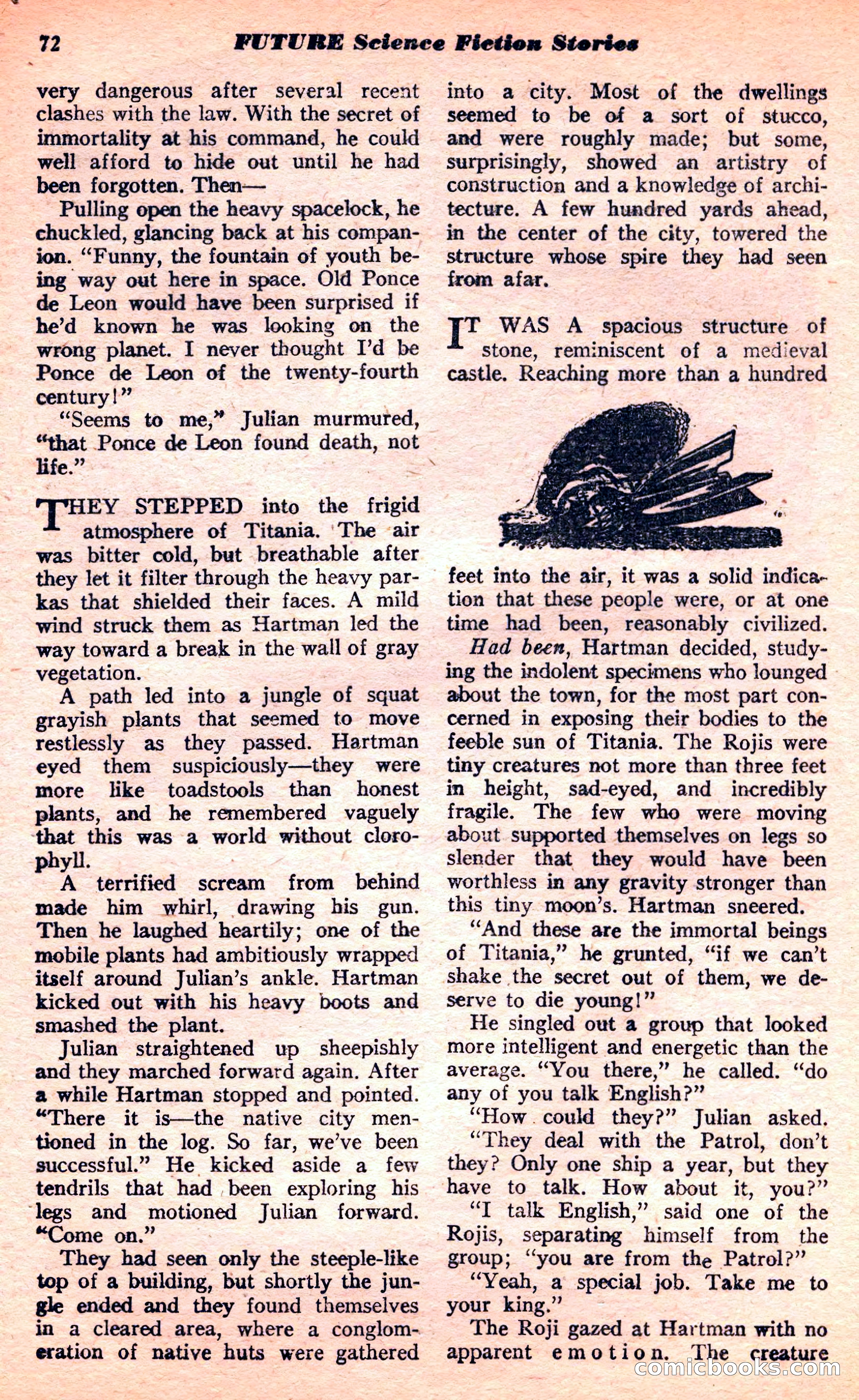 Future Science Fiction, March 1952 — page 72 of 101