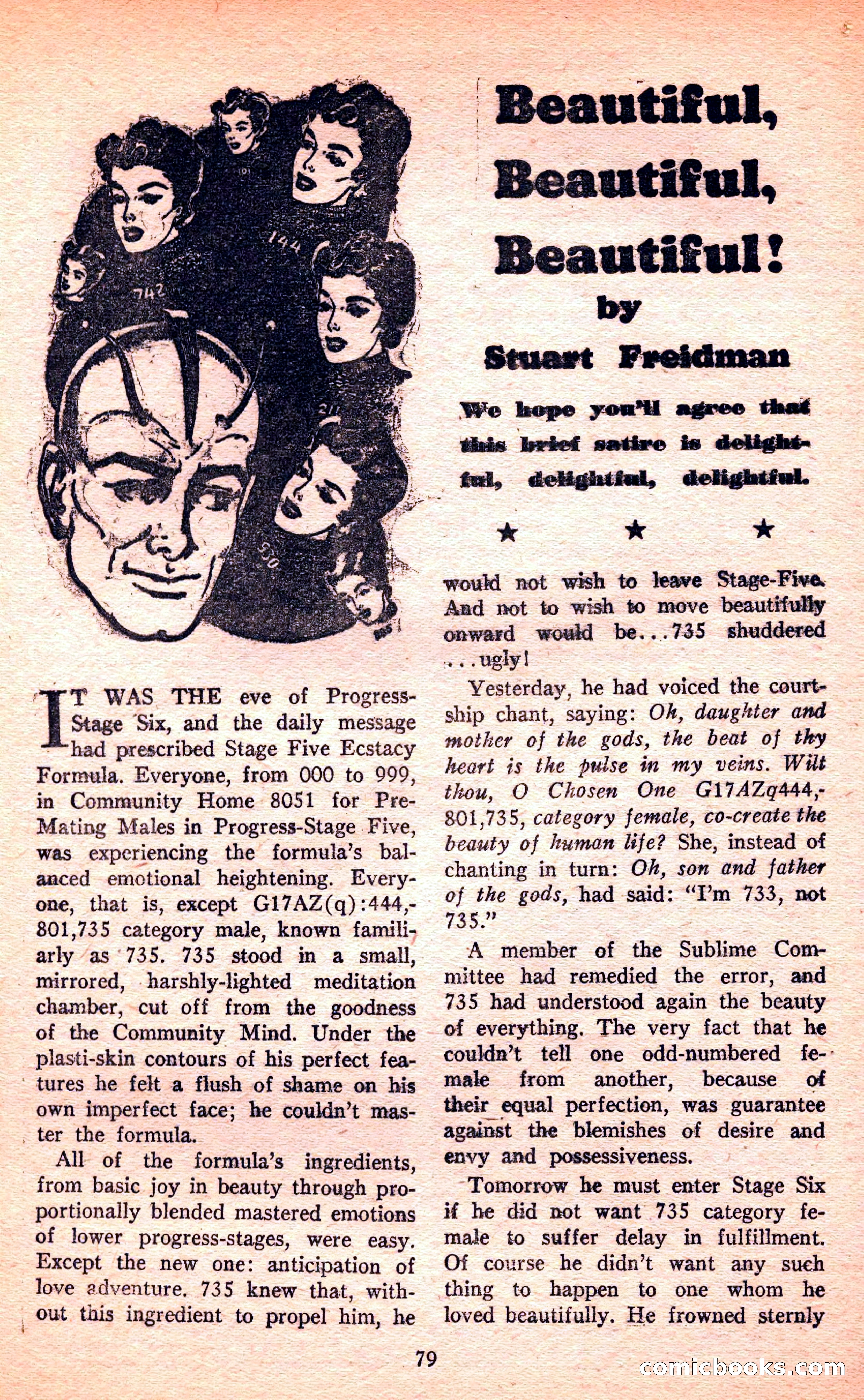 Future Science Fiction, March 1952 — page 79 of 101