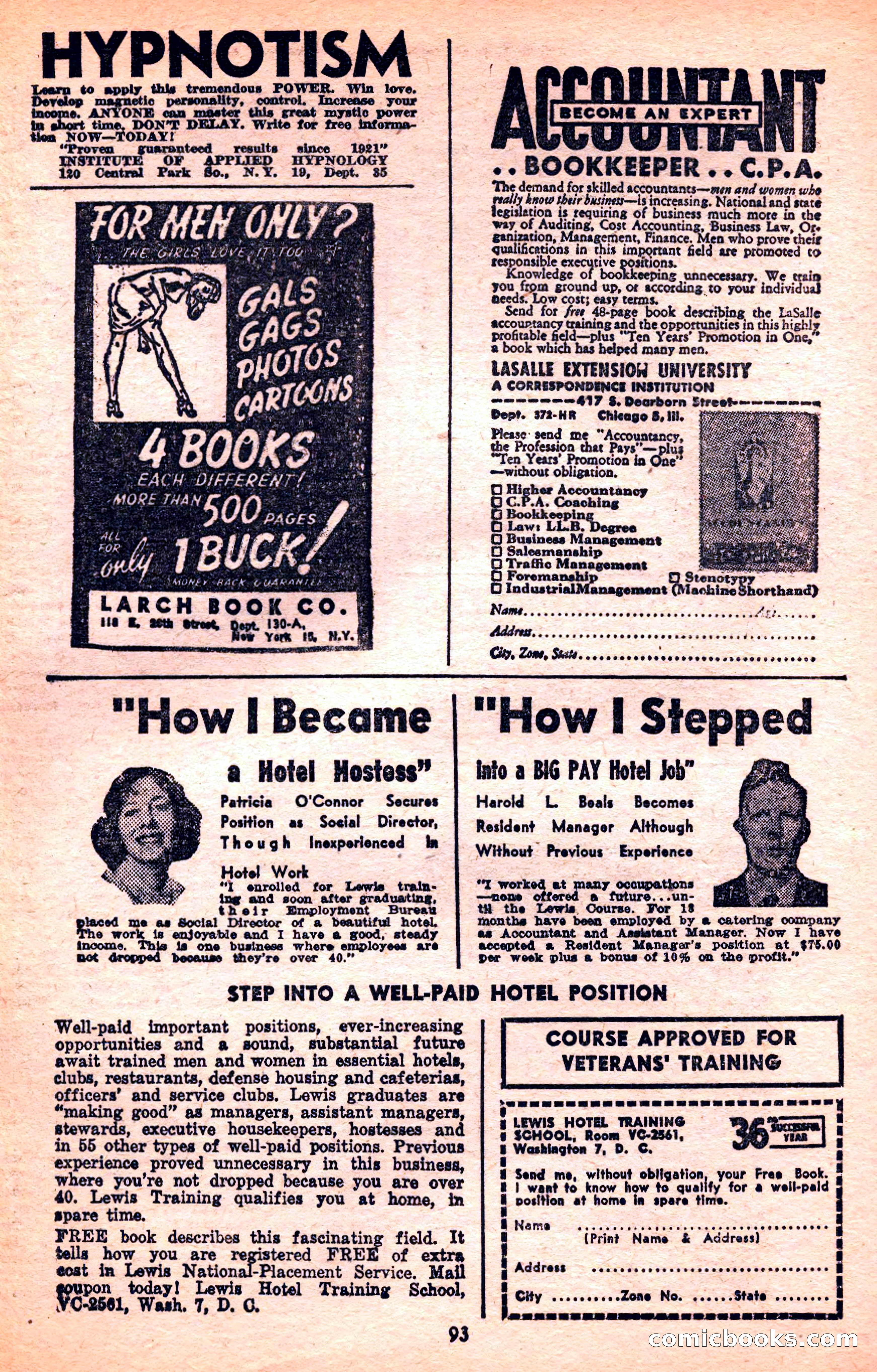 Future Science Fiction, March 1952 — page 93 of 101