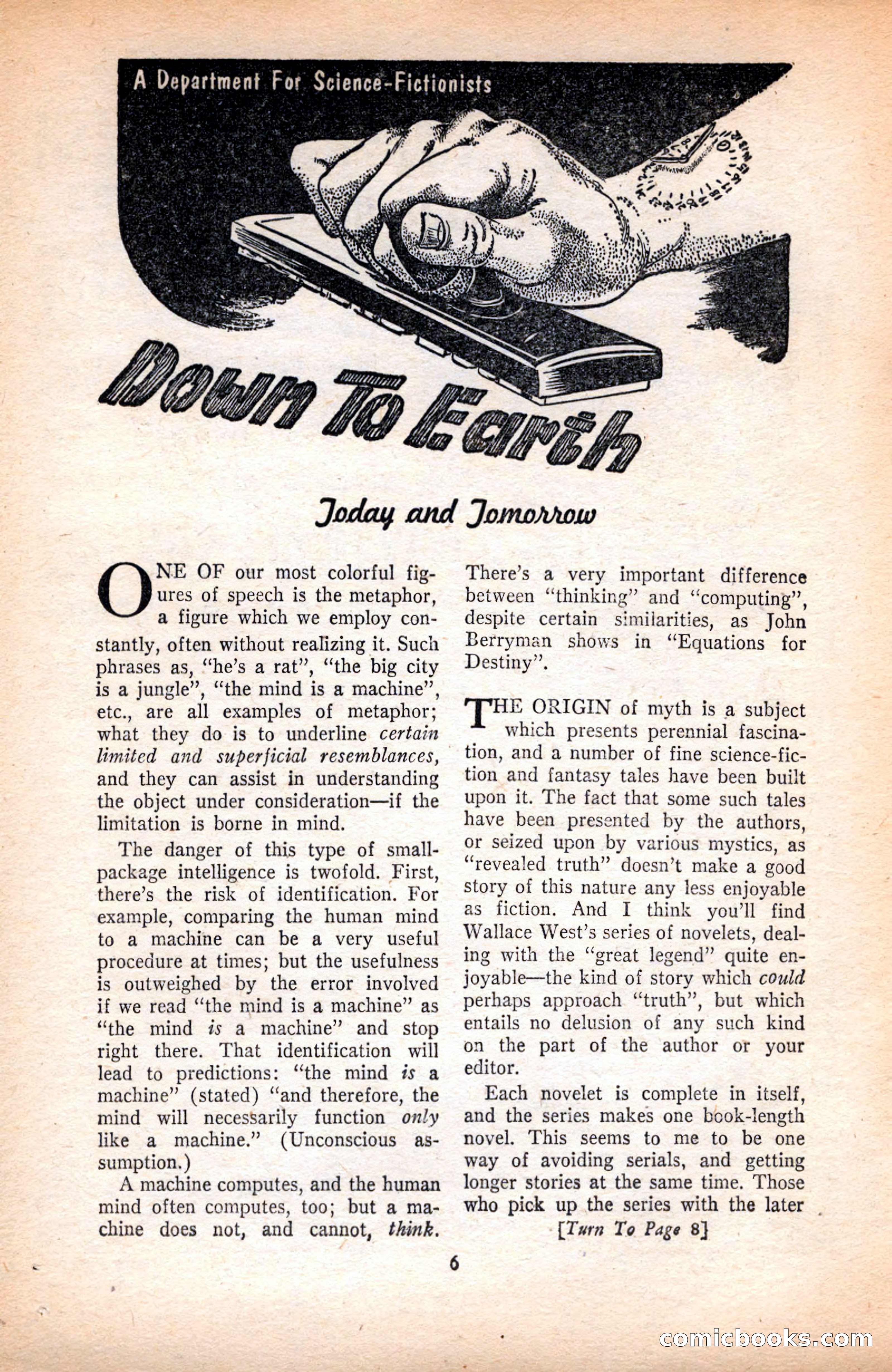Future Science Fiction, May 1952 — page 6 of 100
