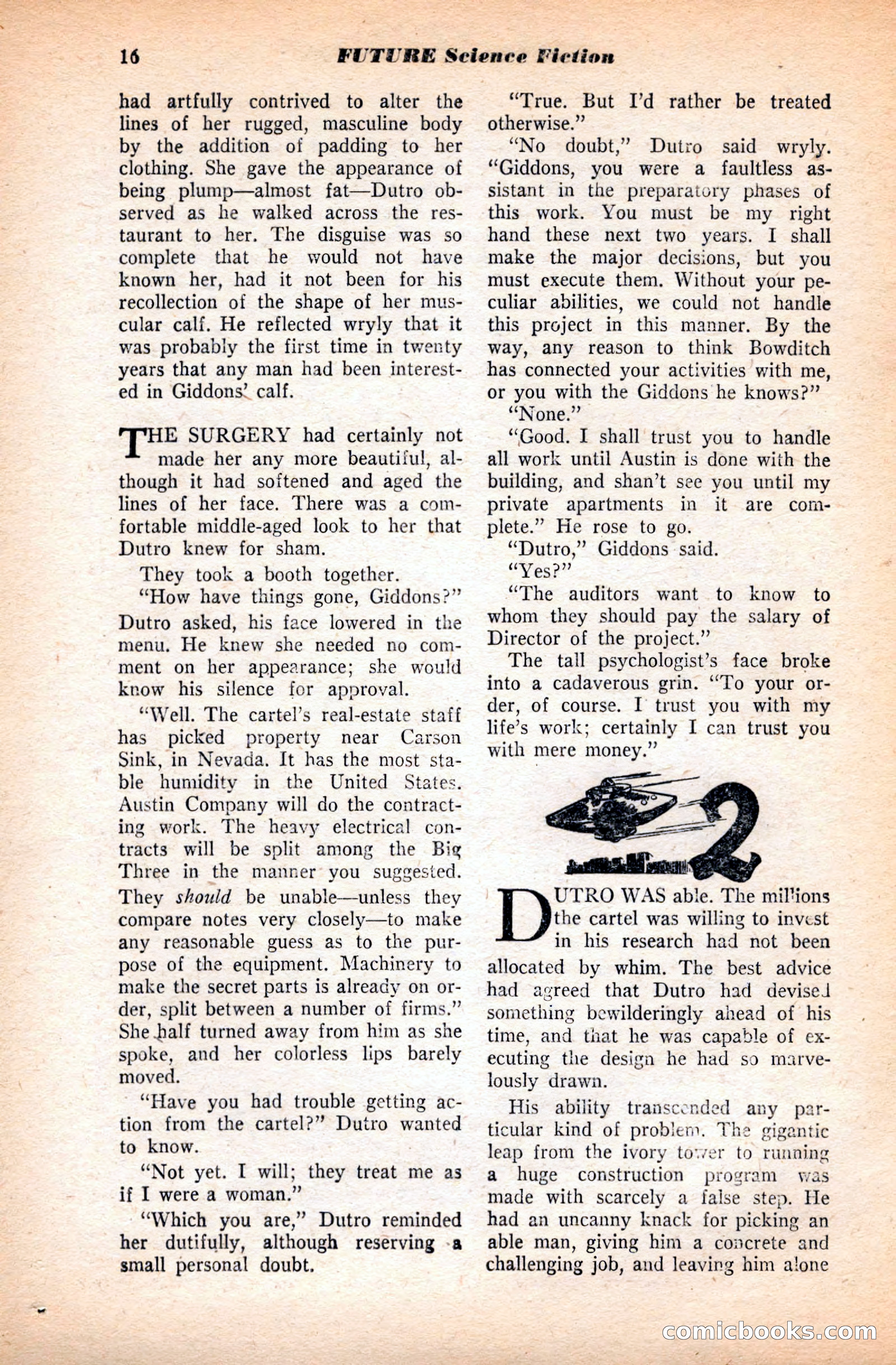 Future Science Fiction, May 1952 — page 16 of 100