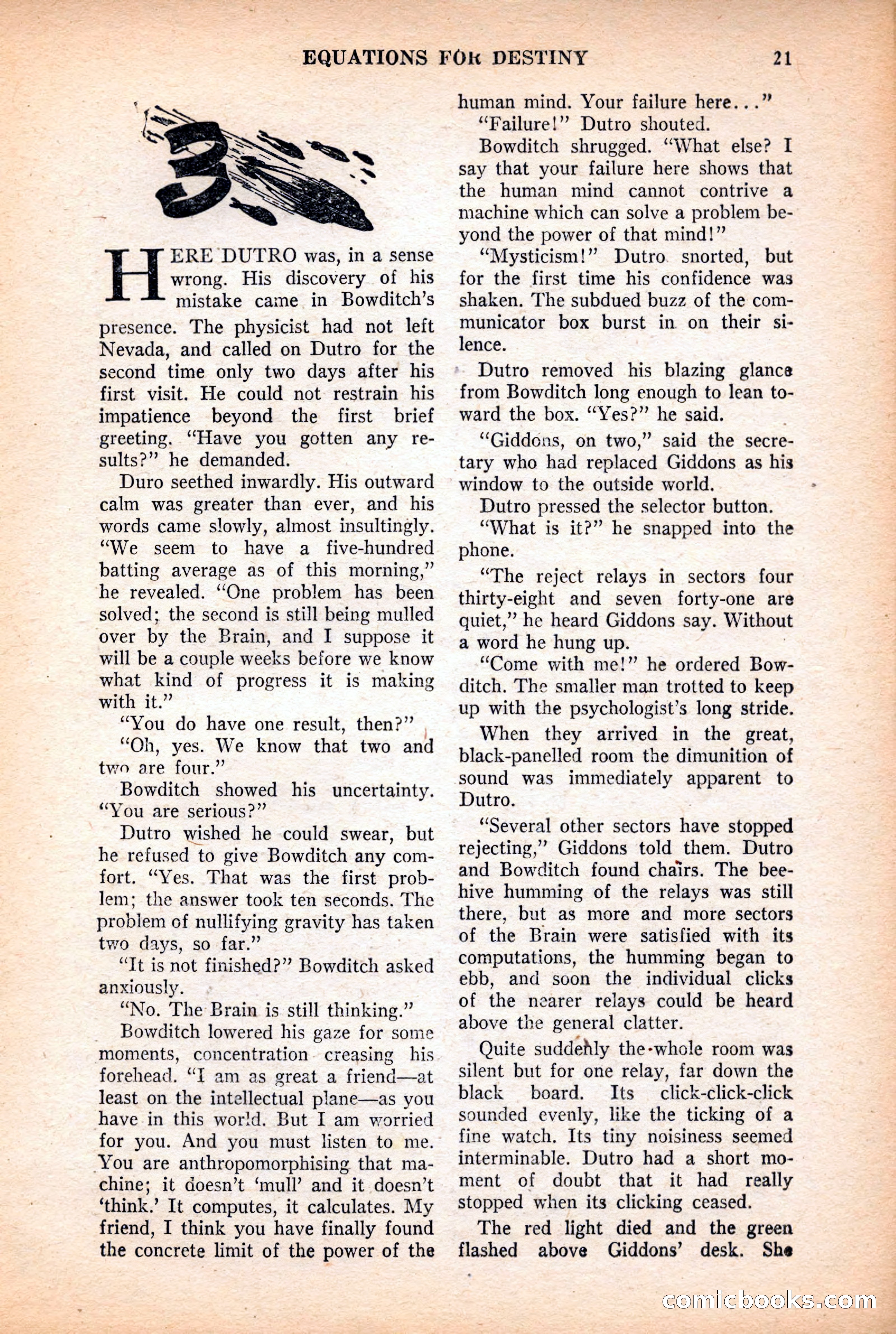 Future Science Fiction, May 1952 — page 21 of 100