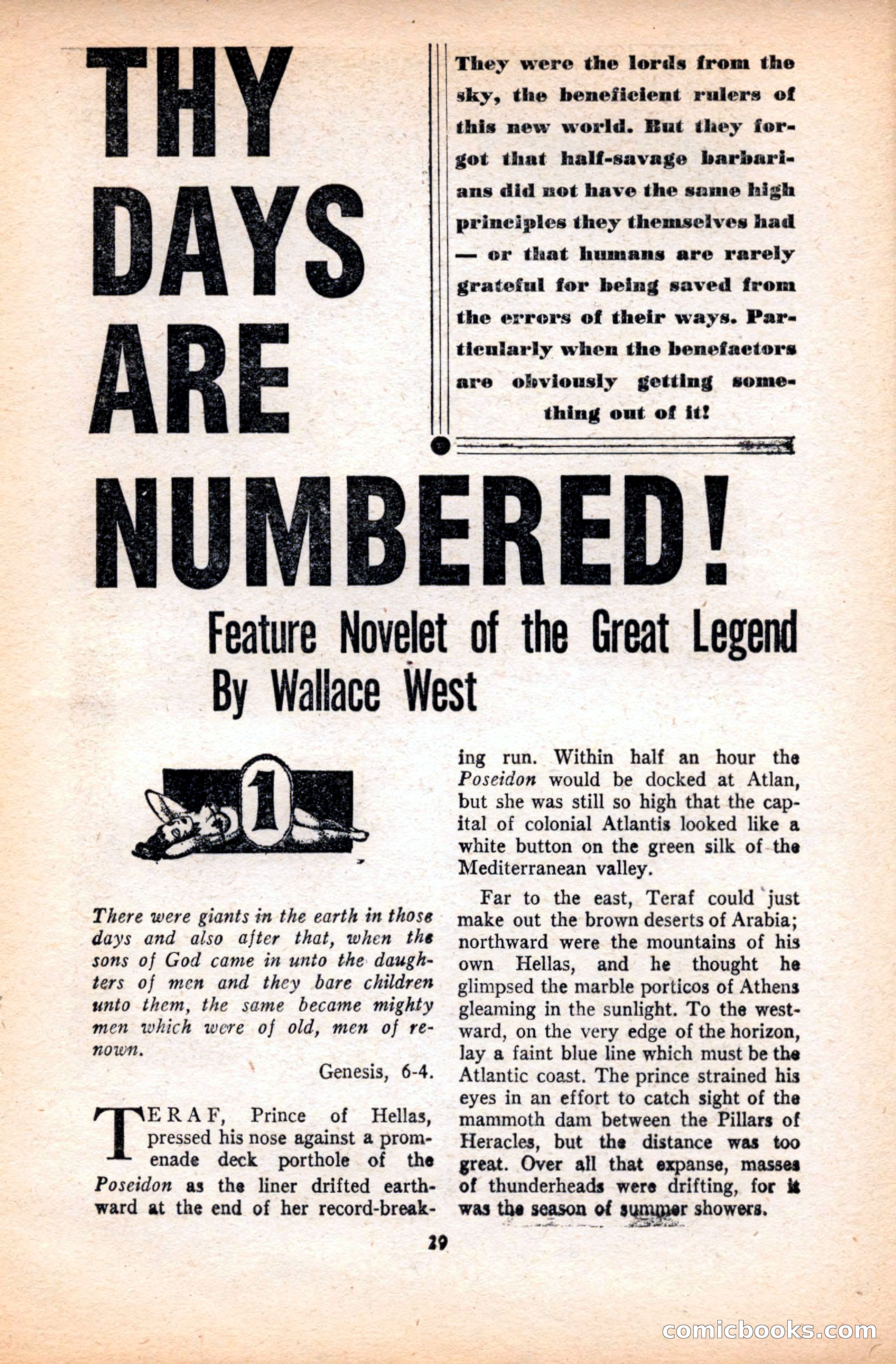 Future Science Fiction, May 1952 — page 29 of 100