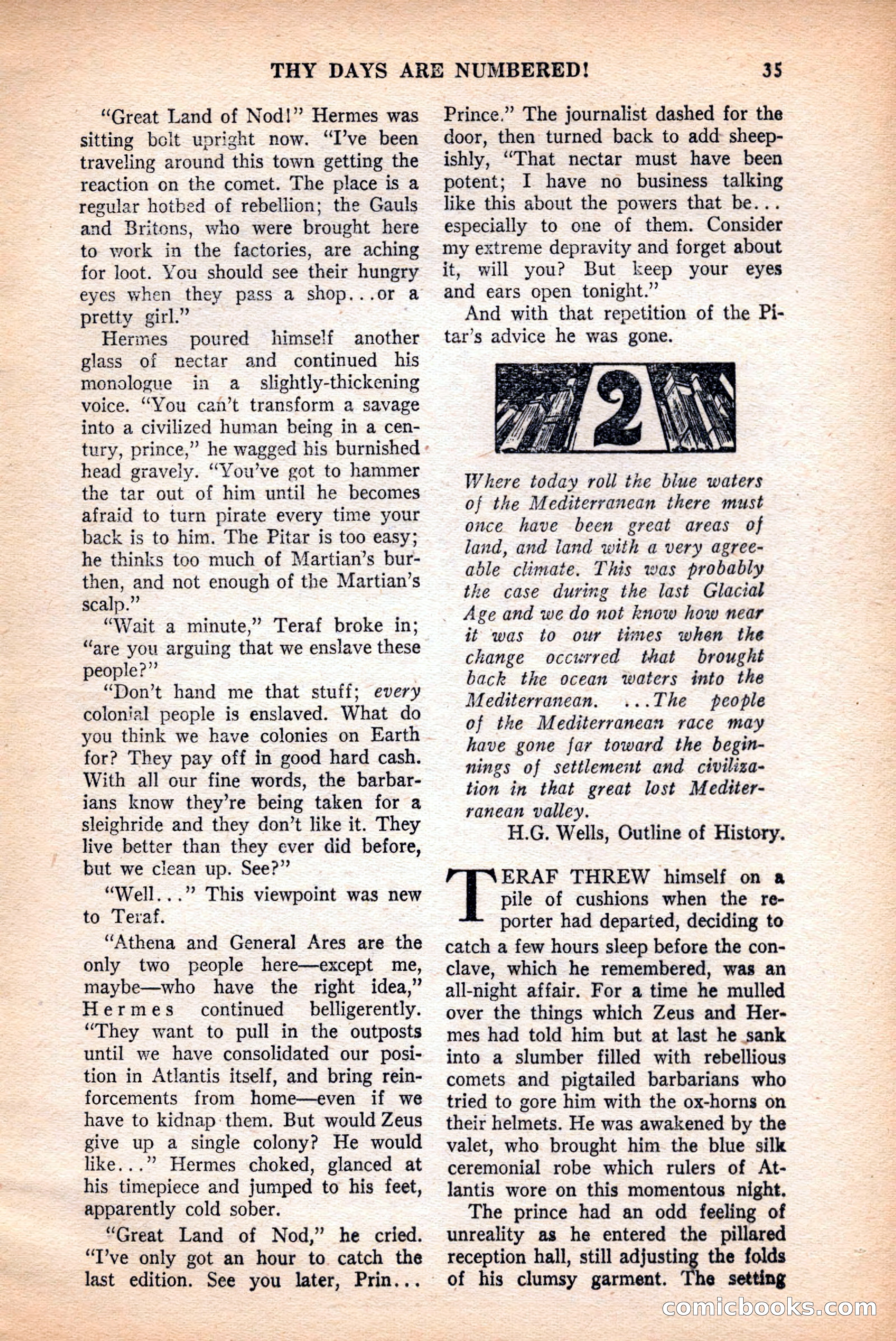 Future Science Fiction, May 1952 — page 35 of 100