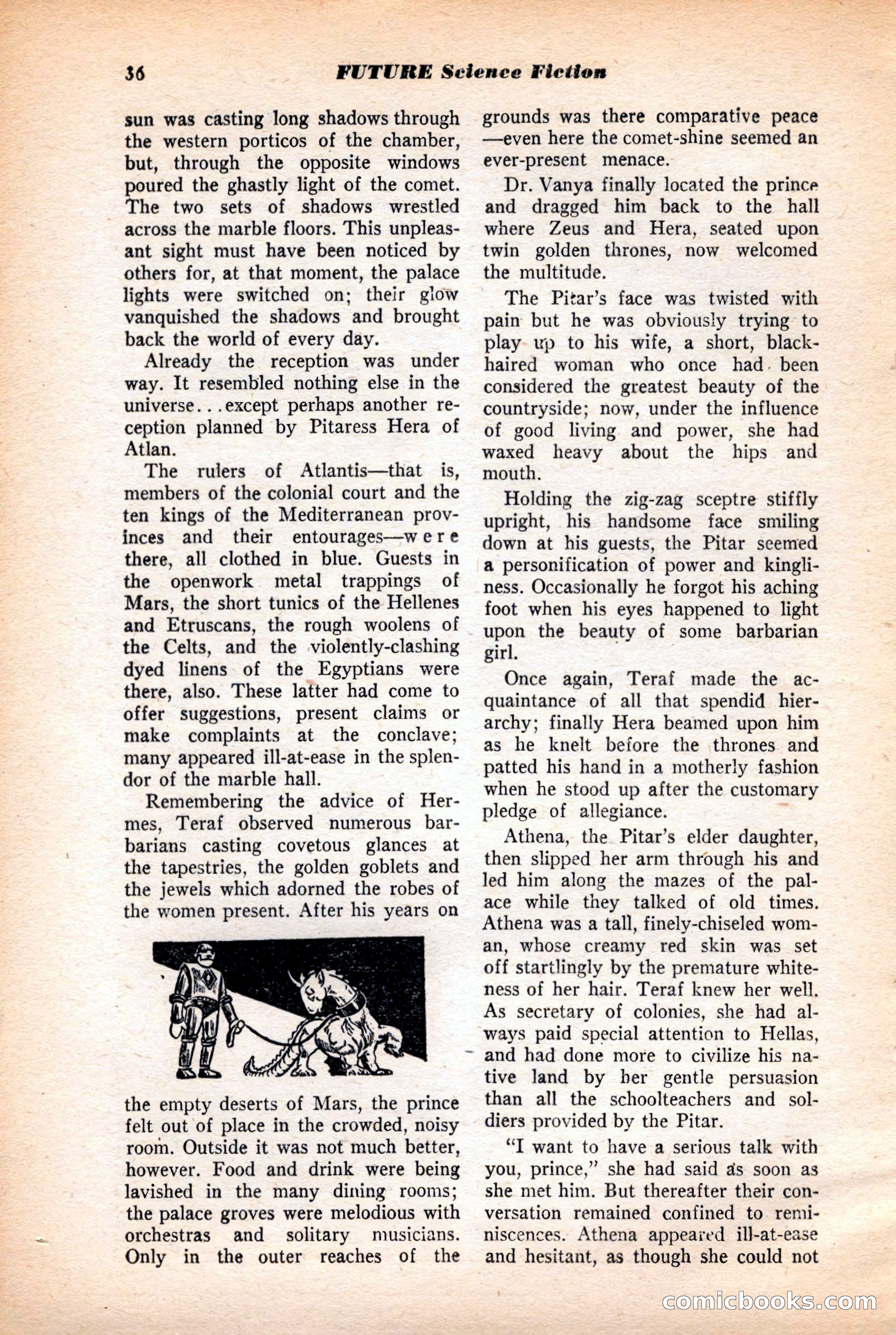 Future Science Fiction, May 1952 — page 36 of 100