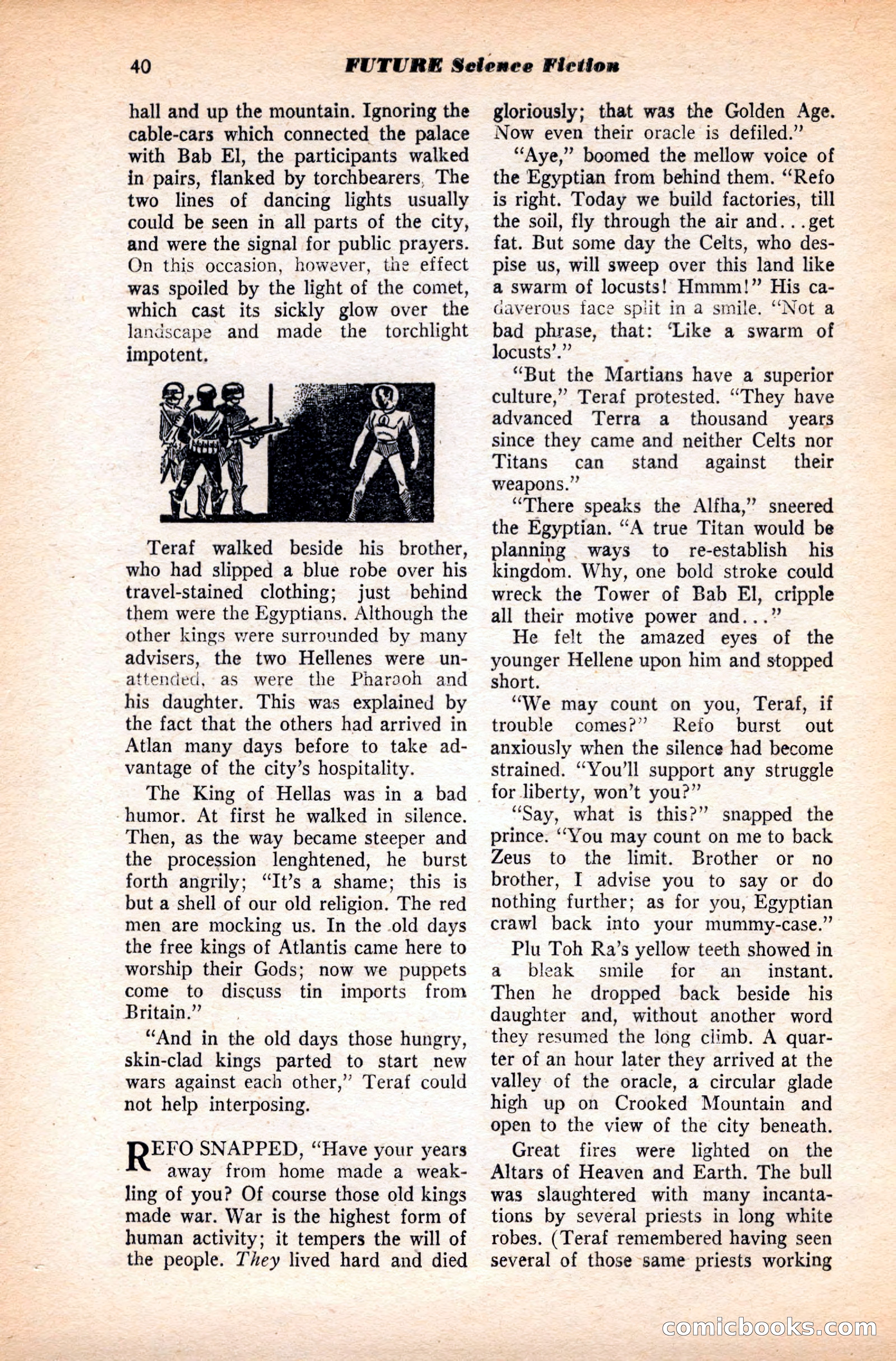 Future Science Fiction, May 1952 — page 40 of 100