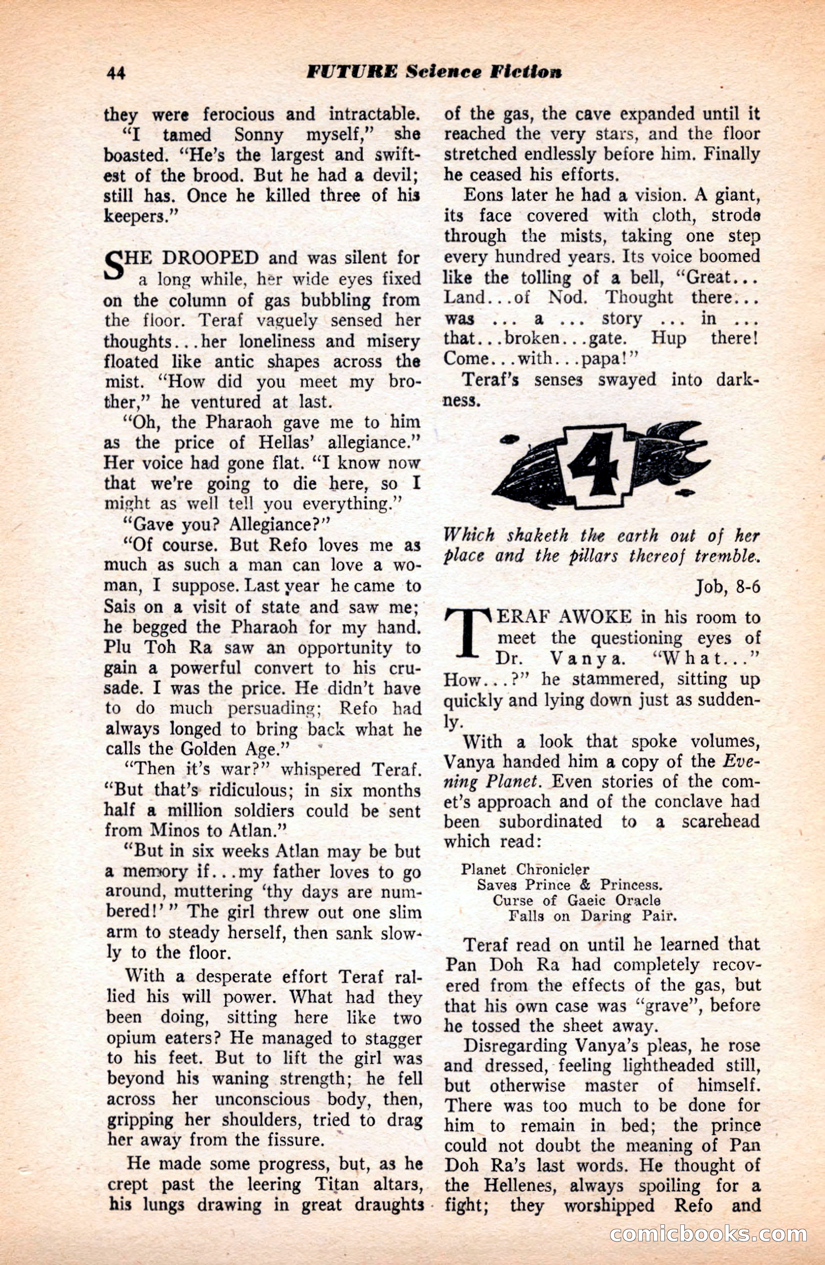 Future Science Fiction, May 1952 — page 44 of 100