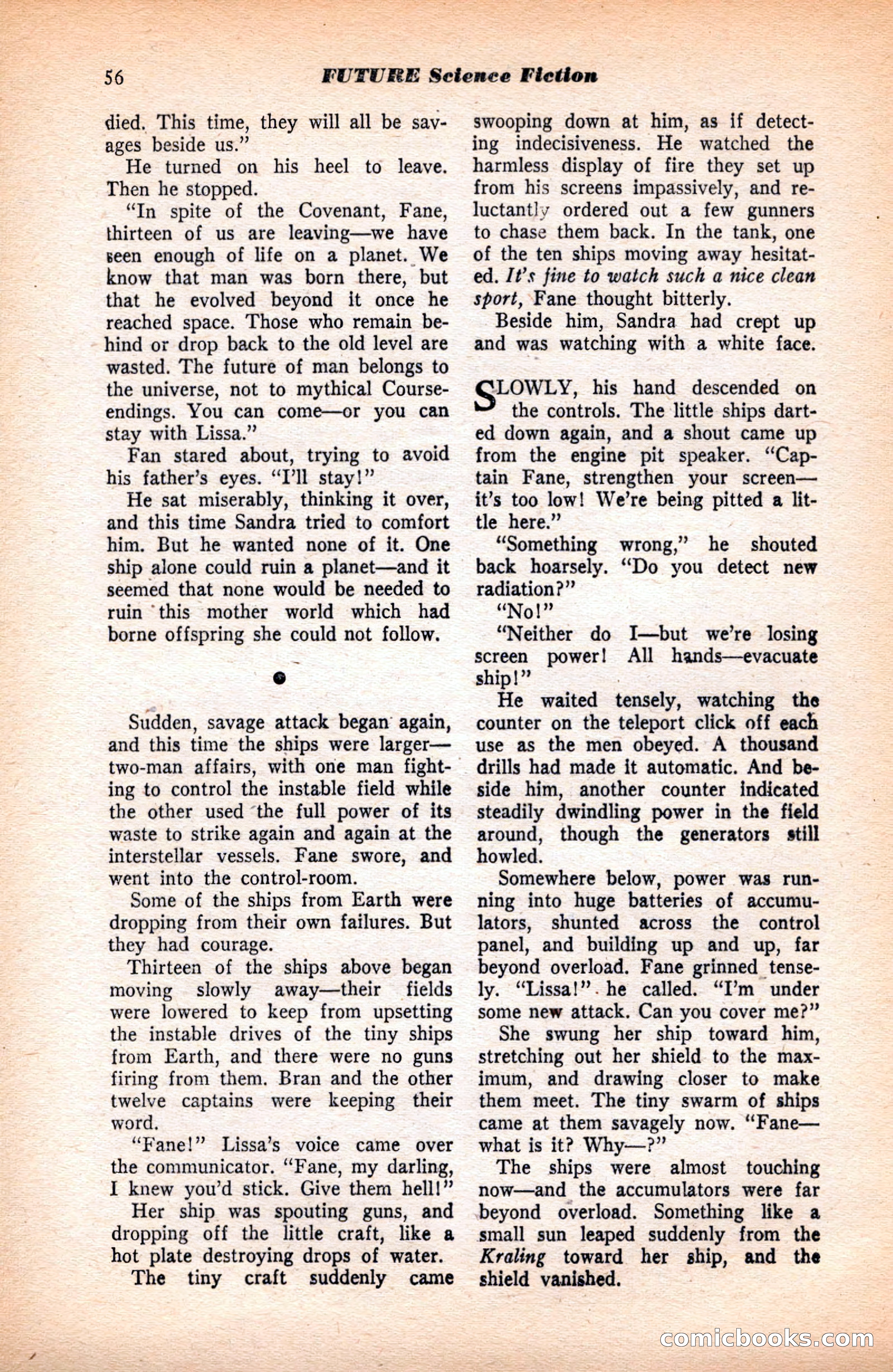 Future Science Fiction, May 1952 — page 56 of 100