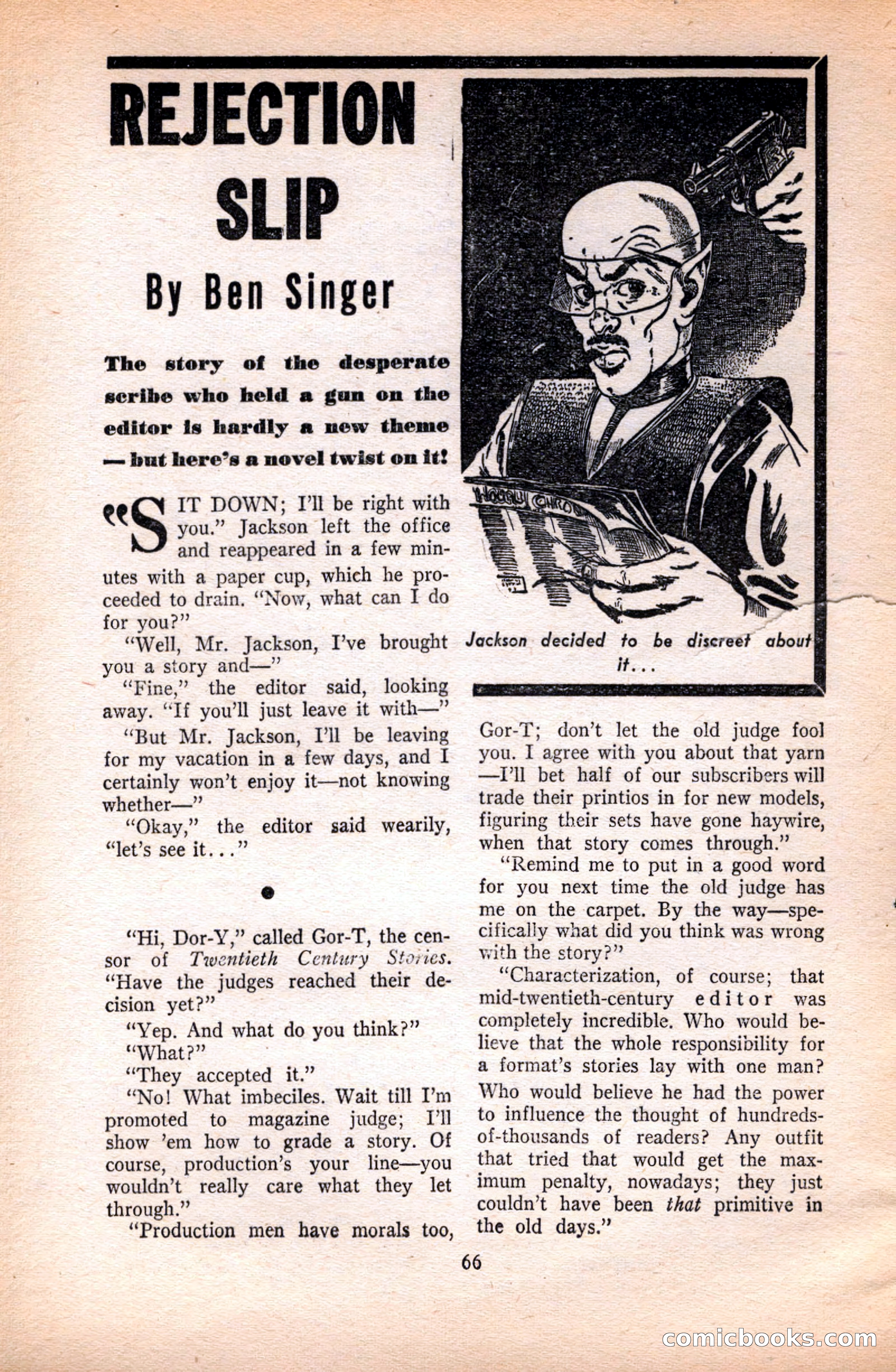 Future Science Fiction, May 1952 — page 66 of 100