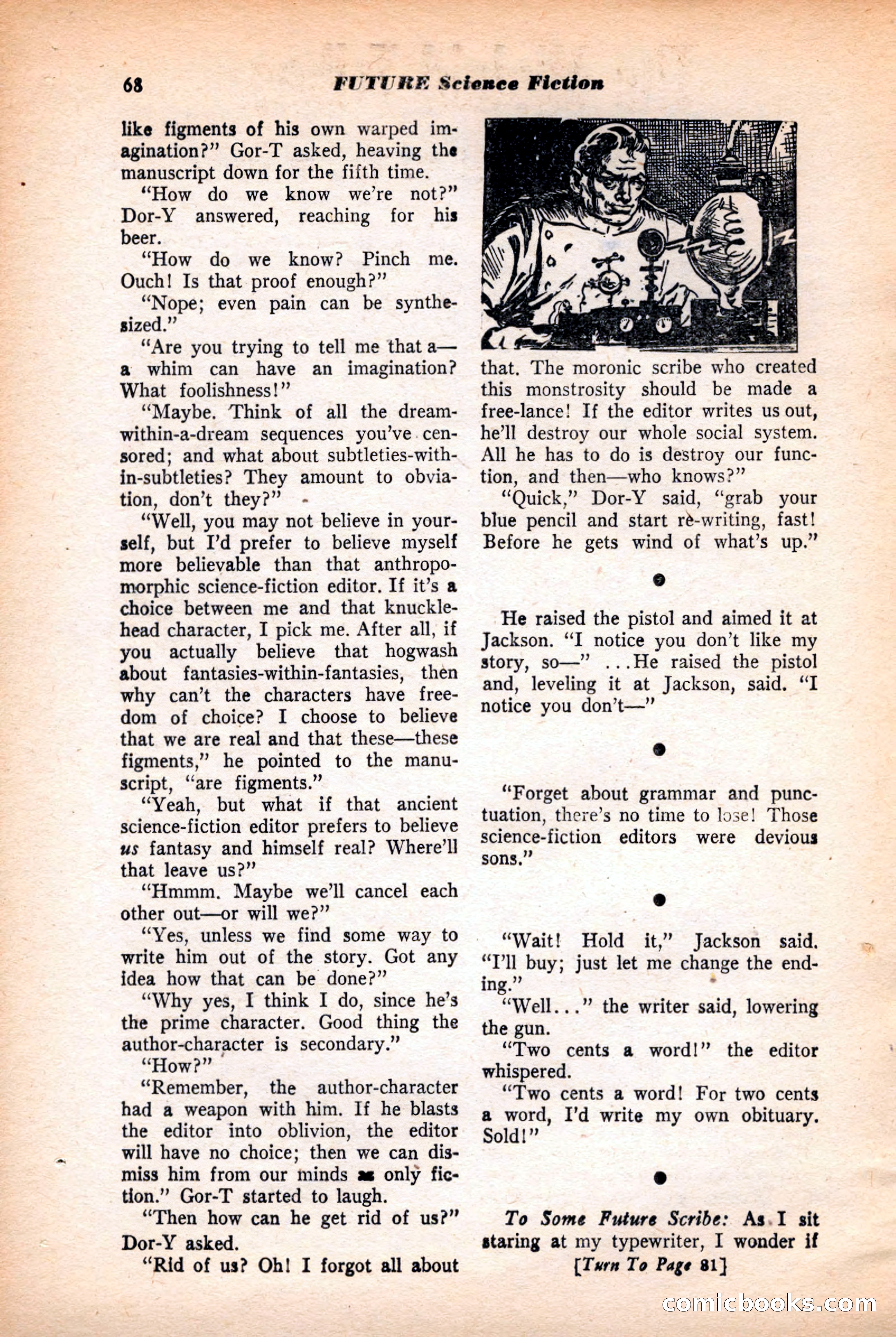 Future Science Fiction, May 1952 — page 68 of 100