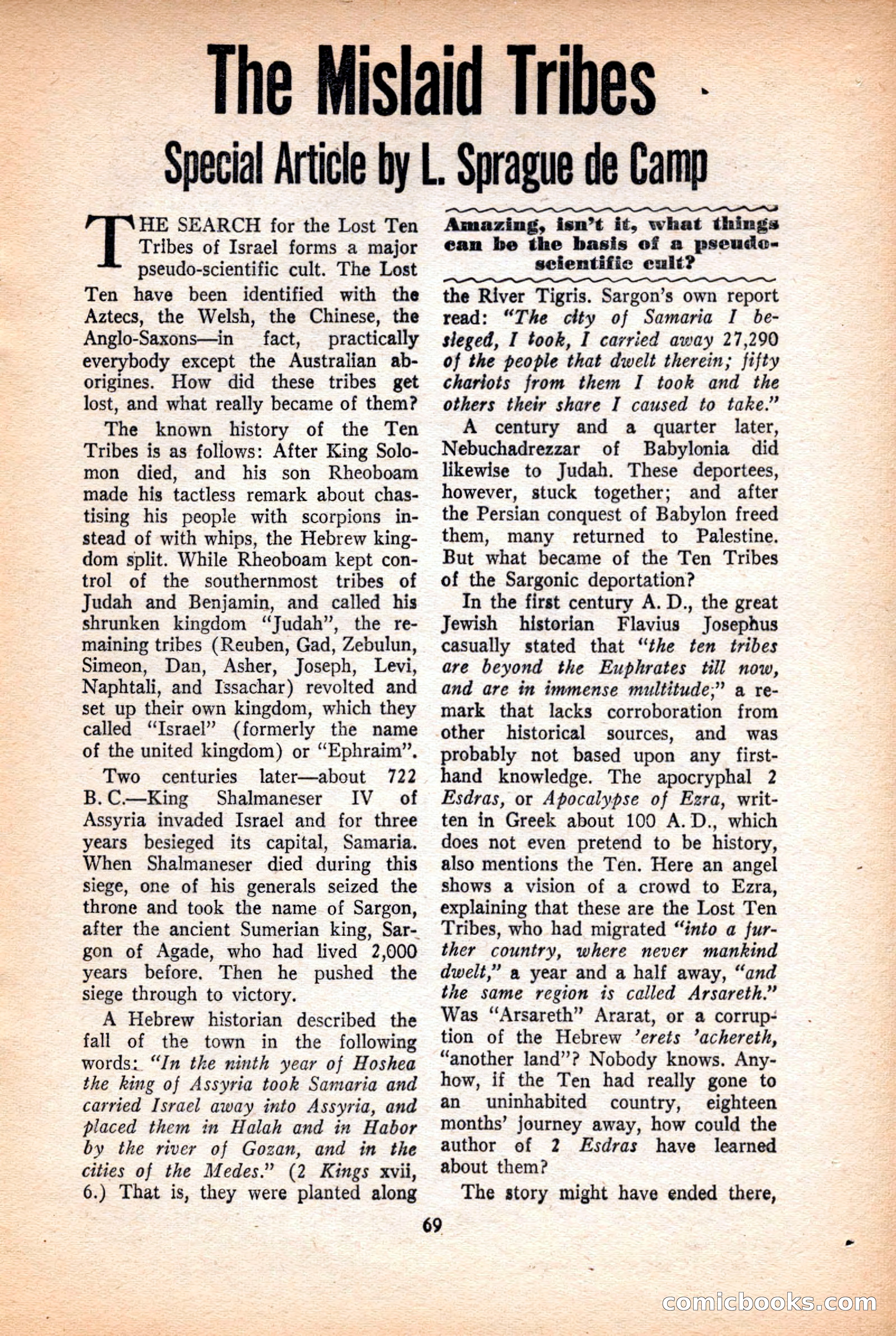 Future Science Fiction, May 1952 — page 69 of 100