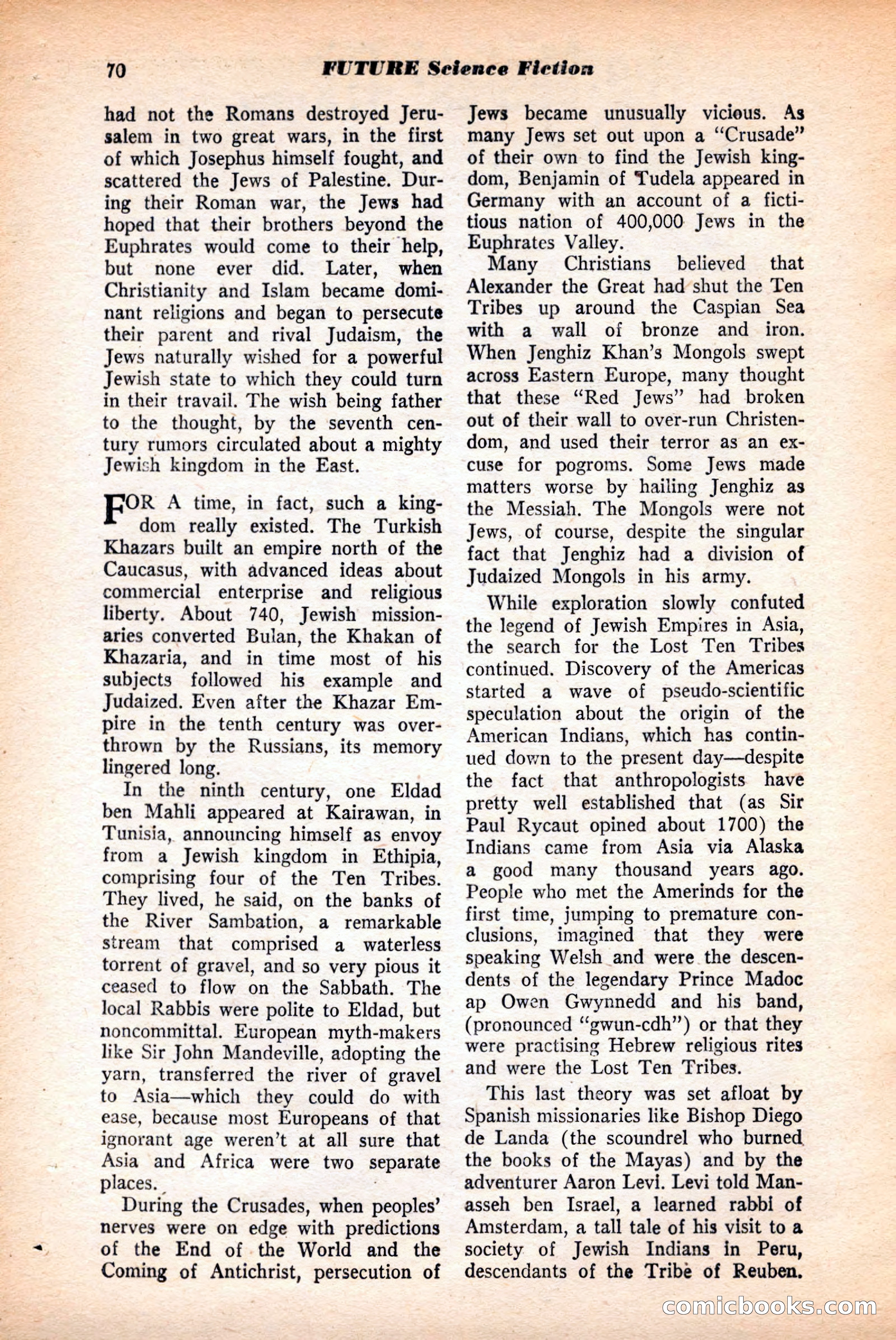 Future Science Fiction, May 1952 — page 70 of 100