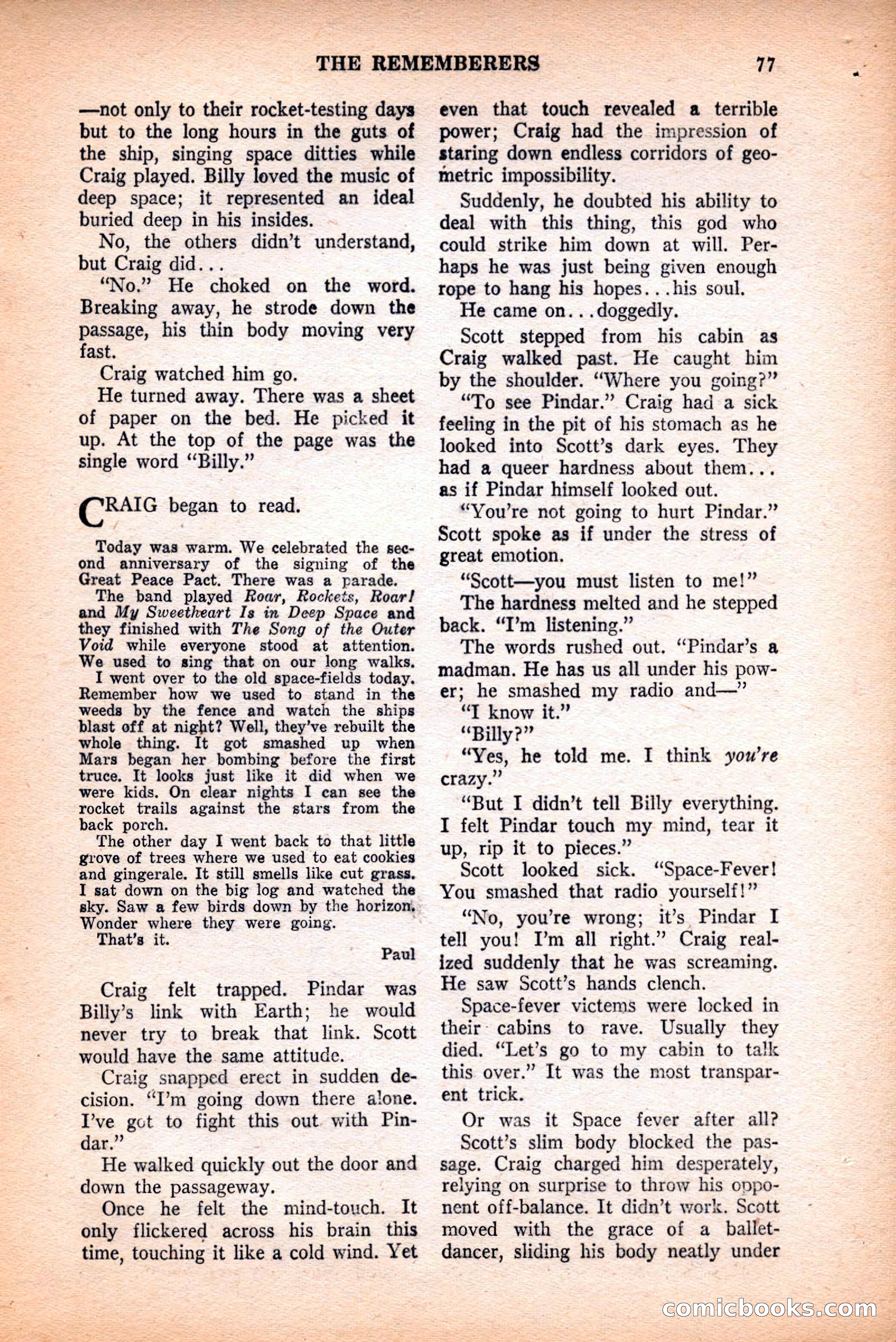 Future Science Fiction, May 1952 — page 77 of 100